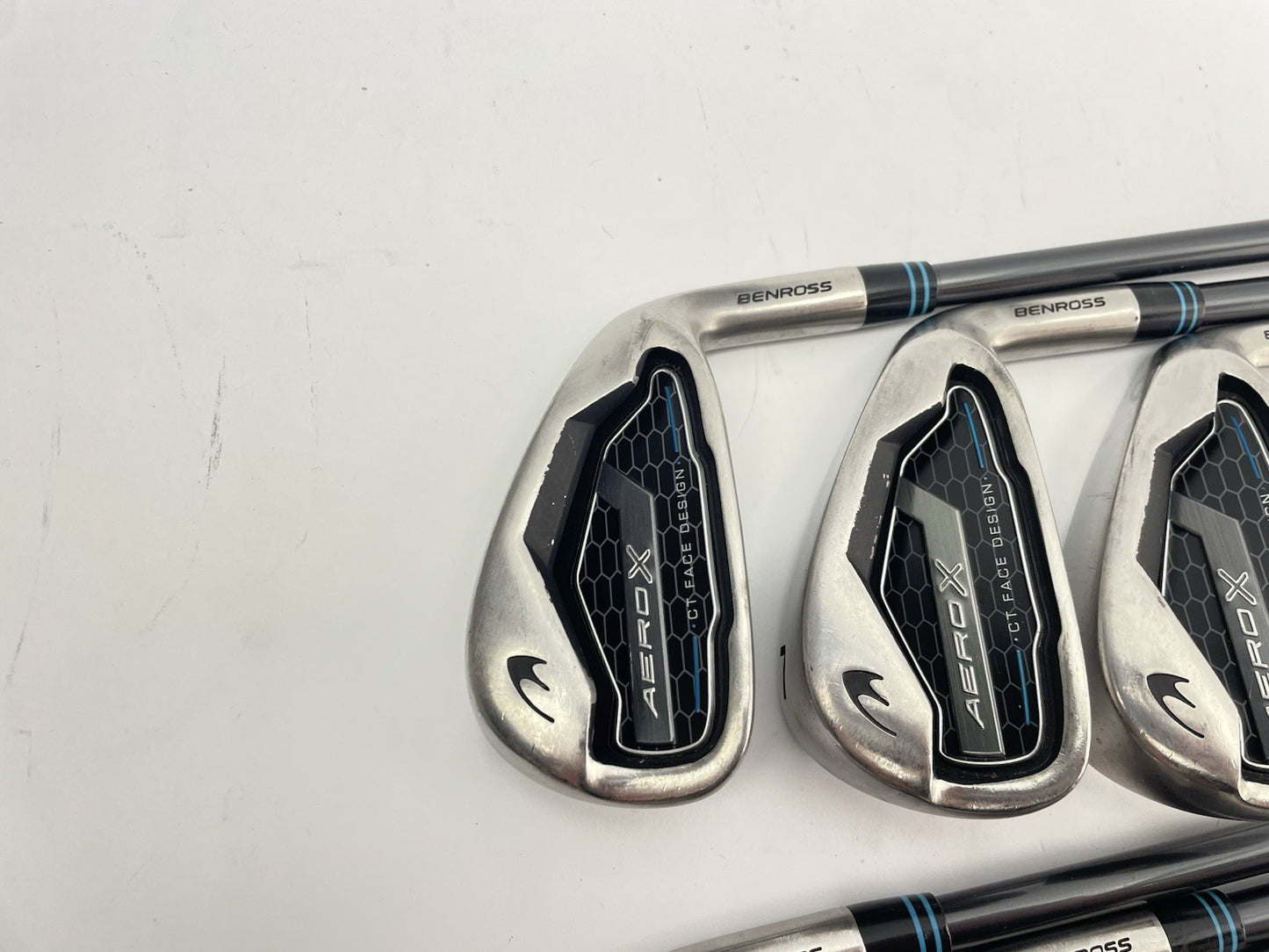 Benross Aero X Irons 6-SW Regular Flex Graphite/Right /New Grips /282881