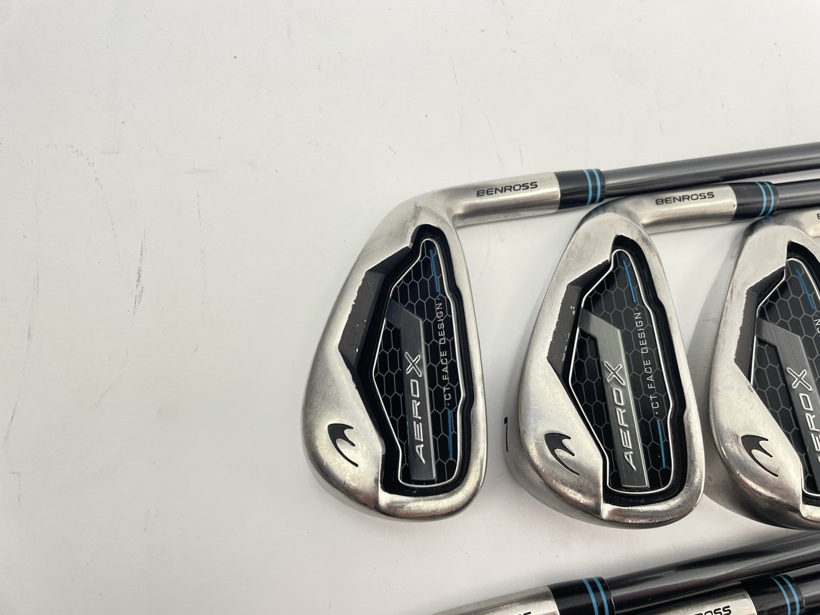 Benross Aero X Irons 6-SW Regular Flex Graphite/Right /New Grips /282881