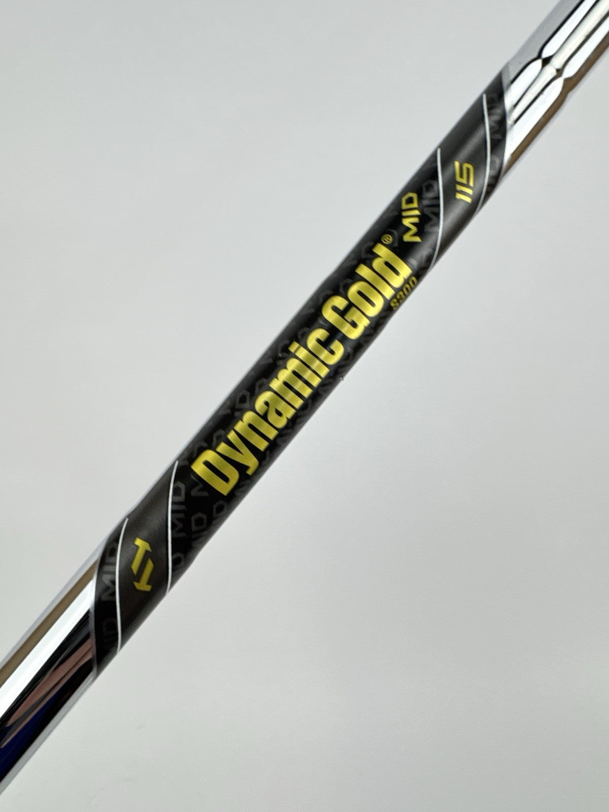 Dynamic Gold 115 Iron Shaft Mid S300 Stiff Flex Steel 35.5”/0.355 Tapered/332822