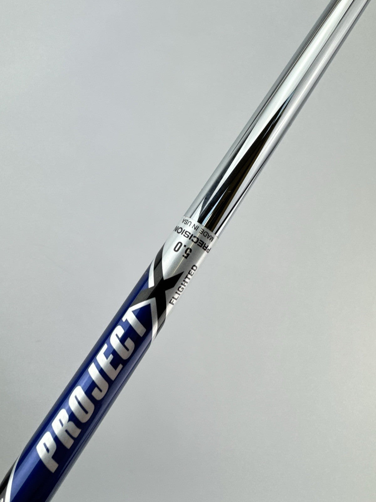 Project X Iron Shaft 5.0 Regular Flex Steel Flighted 40” /New /309067