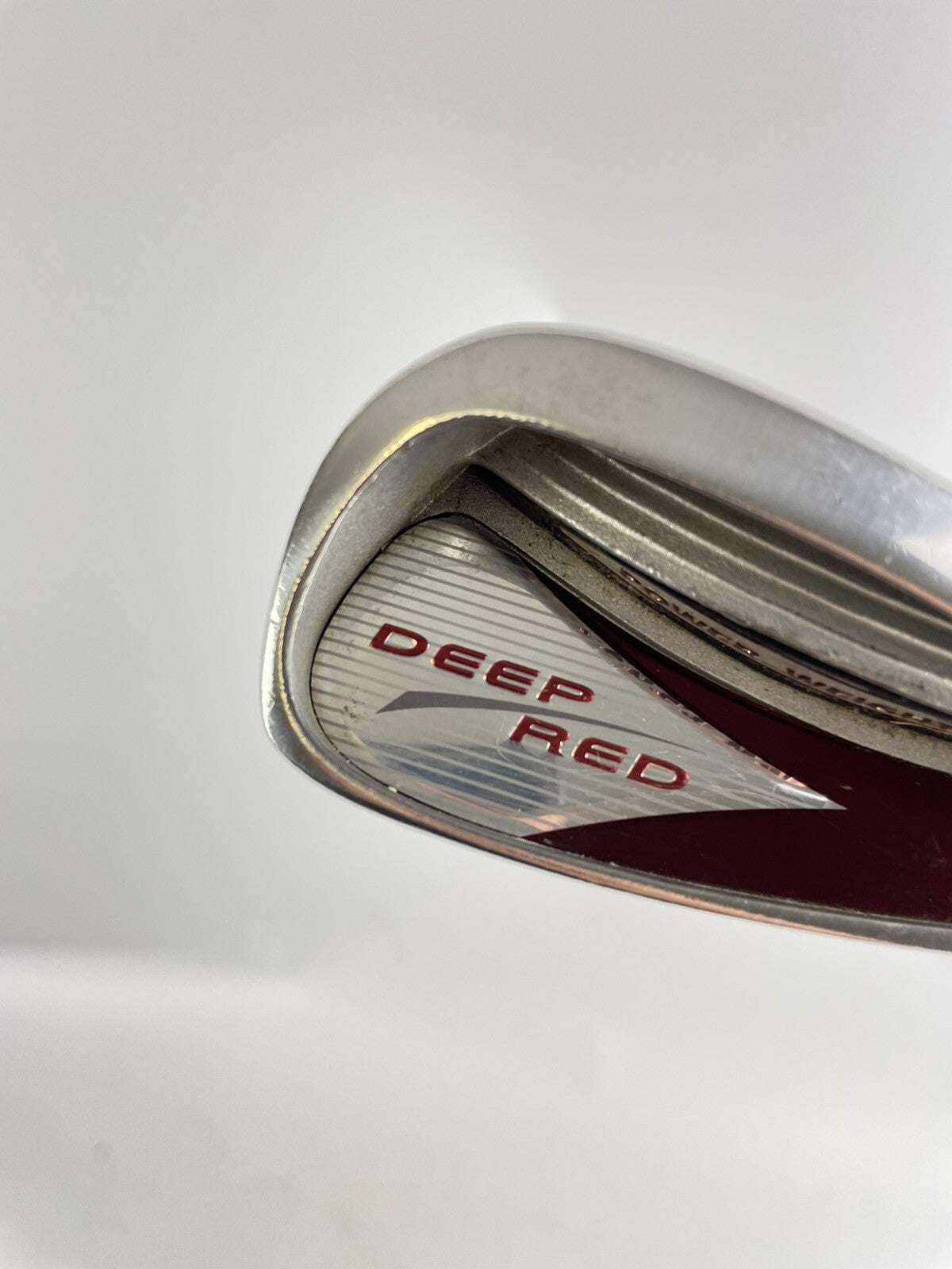 Wilson Deep Red 6 Iron Regular Flex Steel /Right Handed /New Grip /Polished/62041