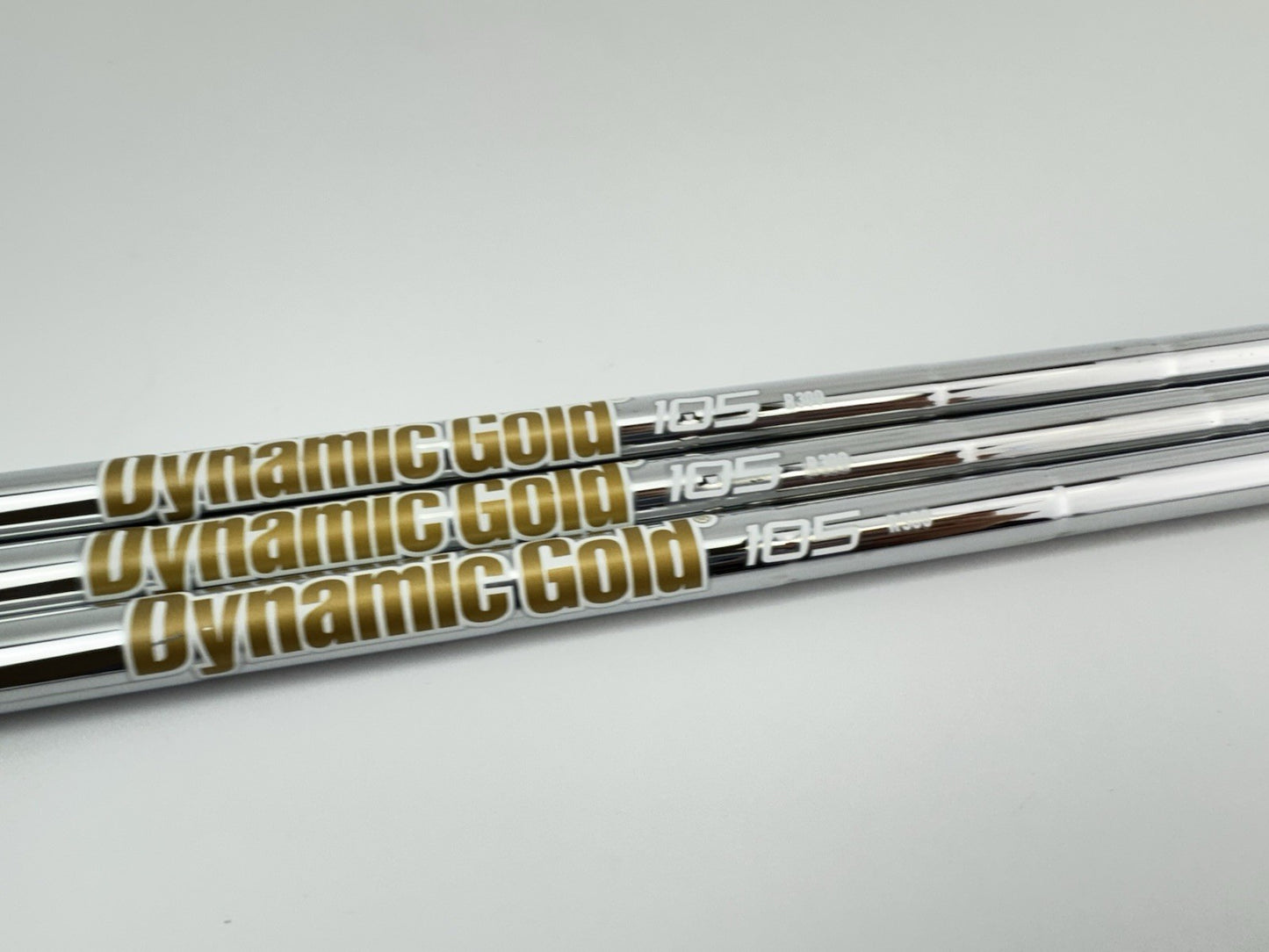 Dynamic Gold 105 Wedge Shaft Set (3) R300 Regular Steel /0.355 Tapered /276272