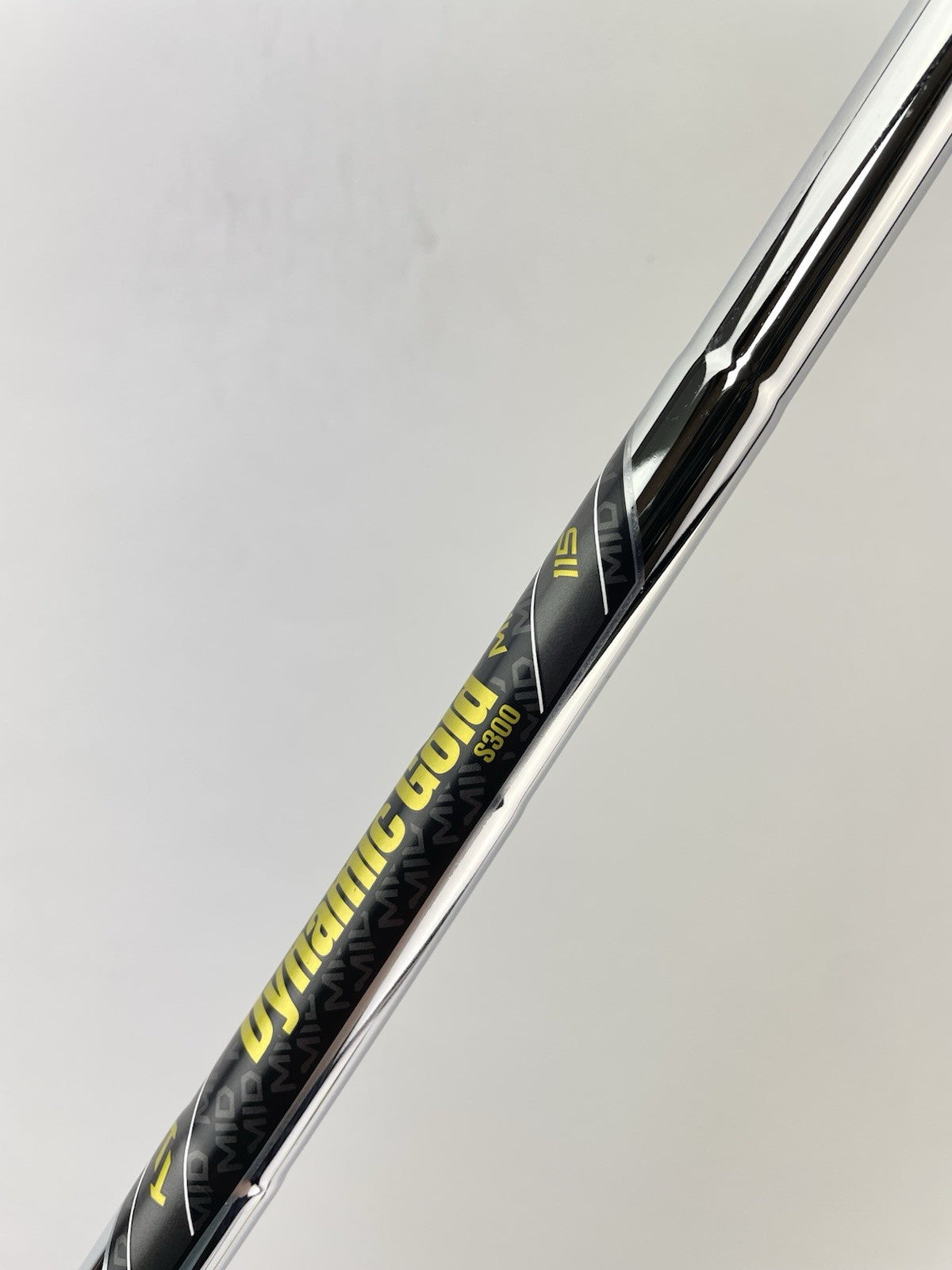 Dynamic Gold Mid Iron Shaft 115 Stiff Flex Steel 36.25 /0.355 Tapered /2578510