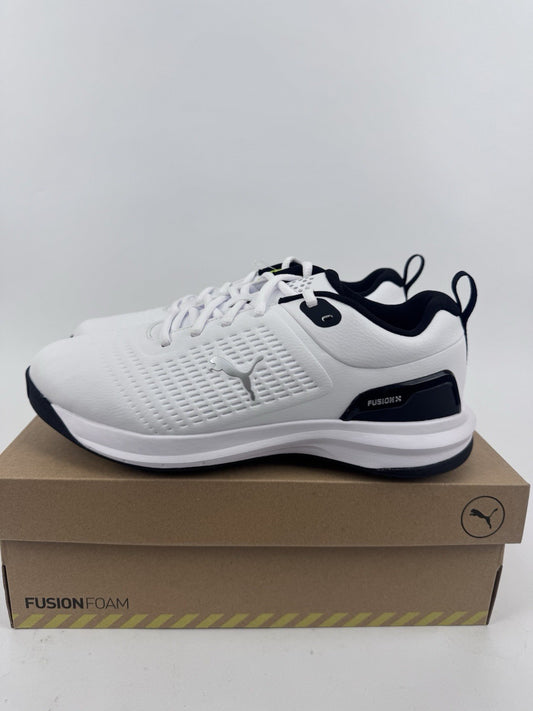 Puma Fusion Foam Fusion Plus Golf Shoes Mens Size UK 7.5 White Black/320760