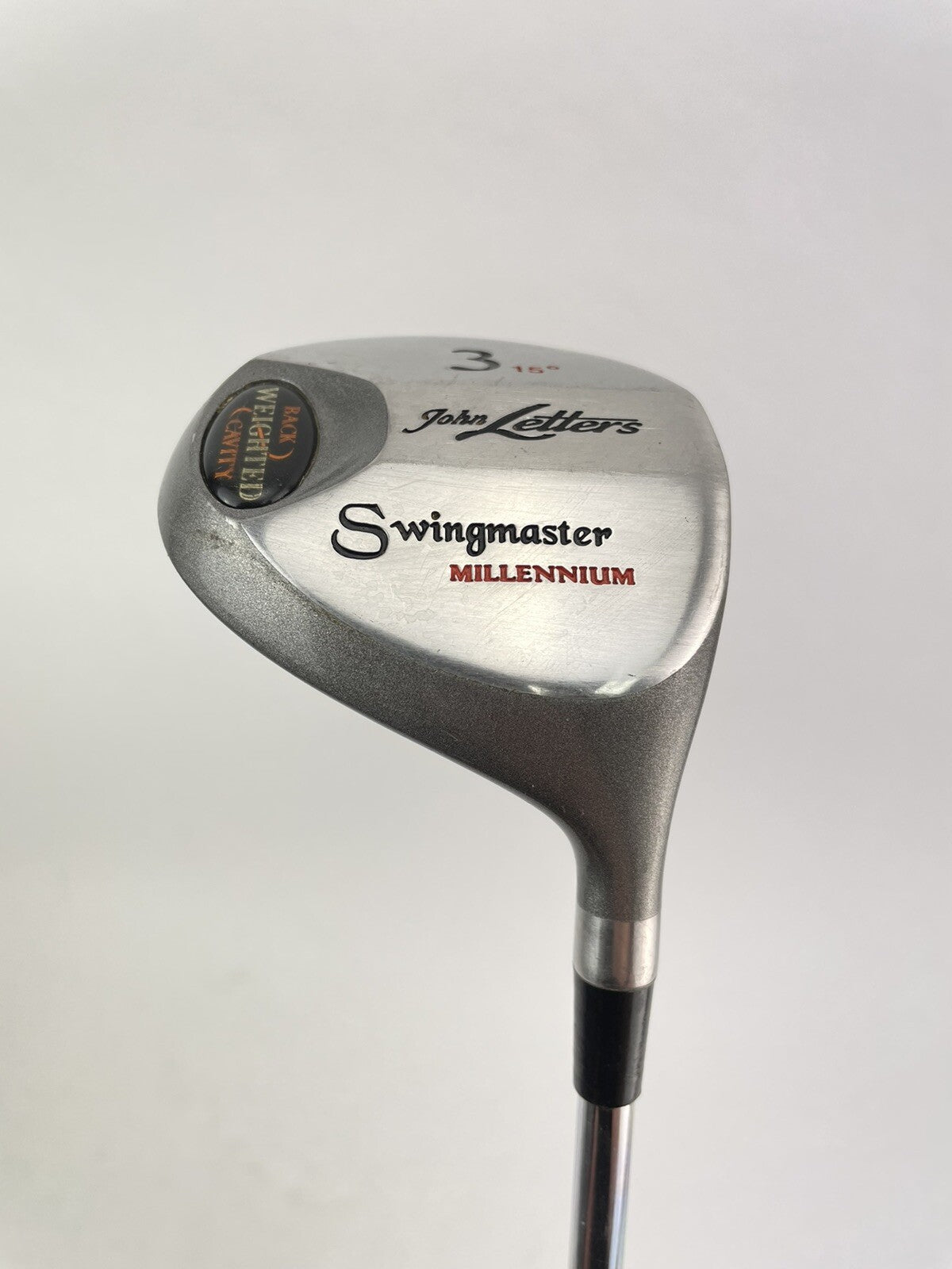 John Letters 3 Wood 15* Swingmaster Regular Steel /Right /New Grip /176150