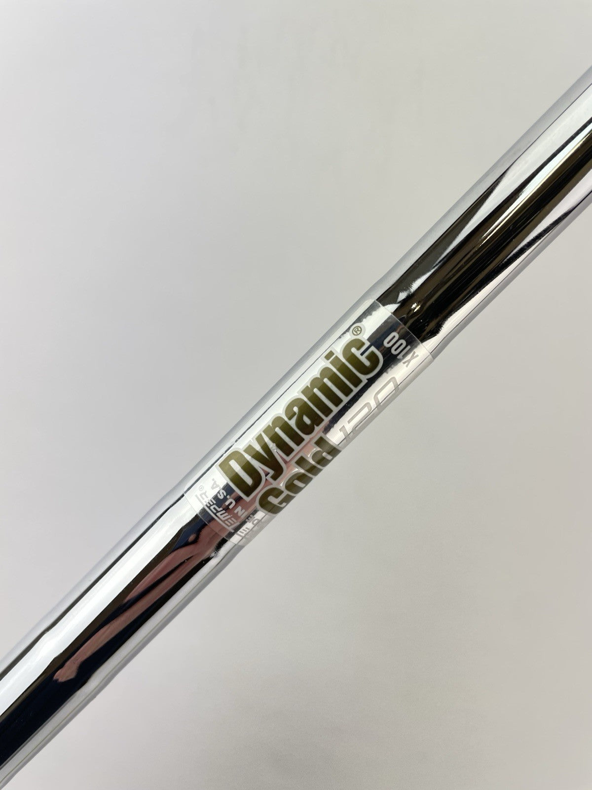 Dynamic Gold 120 Iron Shaft X100 Extra Stiff Flex Steel 35 /0.355 Tapered/238412