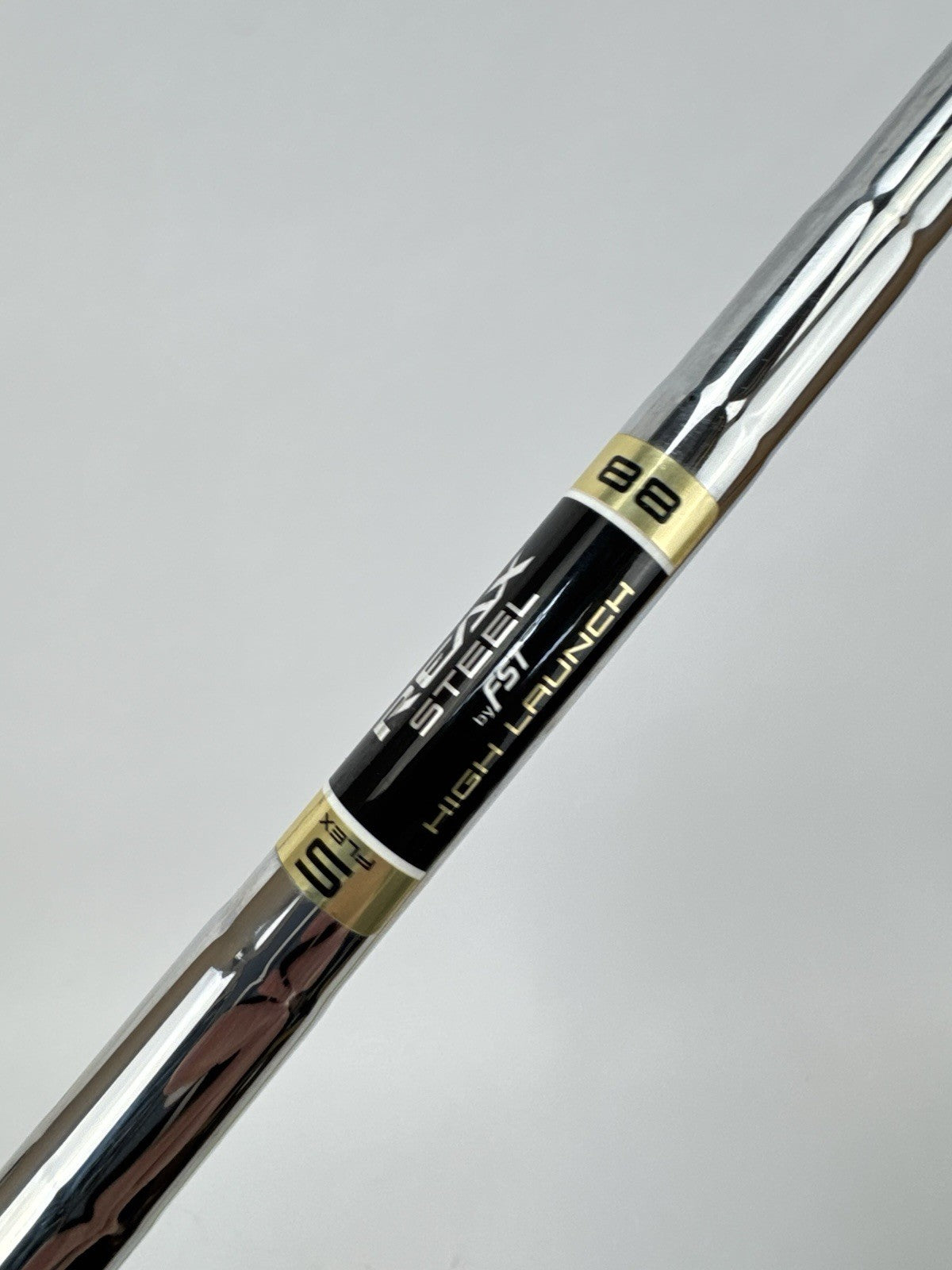 True Temper Reax 88 Iron Shaft Stiff Flex Steel 36” /0.370 Parallel /335802