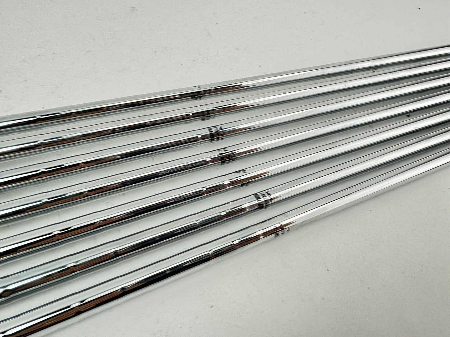 Senior Iron Shaft Set True Temper Steel (7) 0.370 Parallel /New /Grips /316755