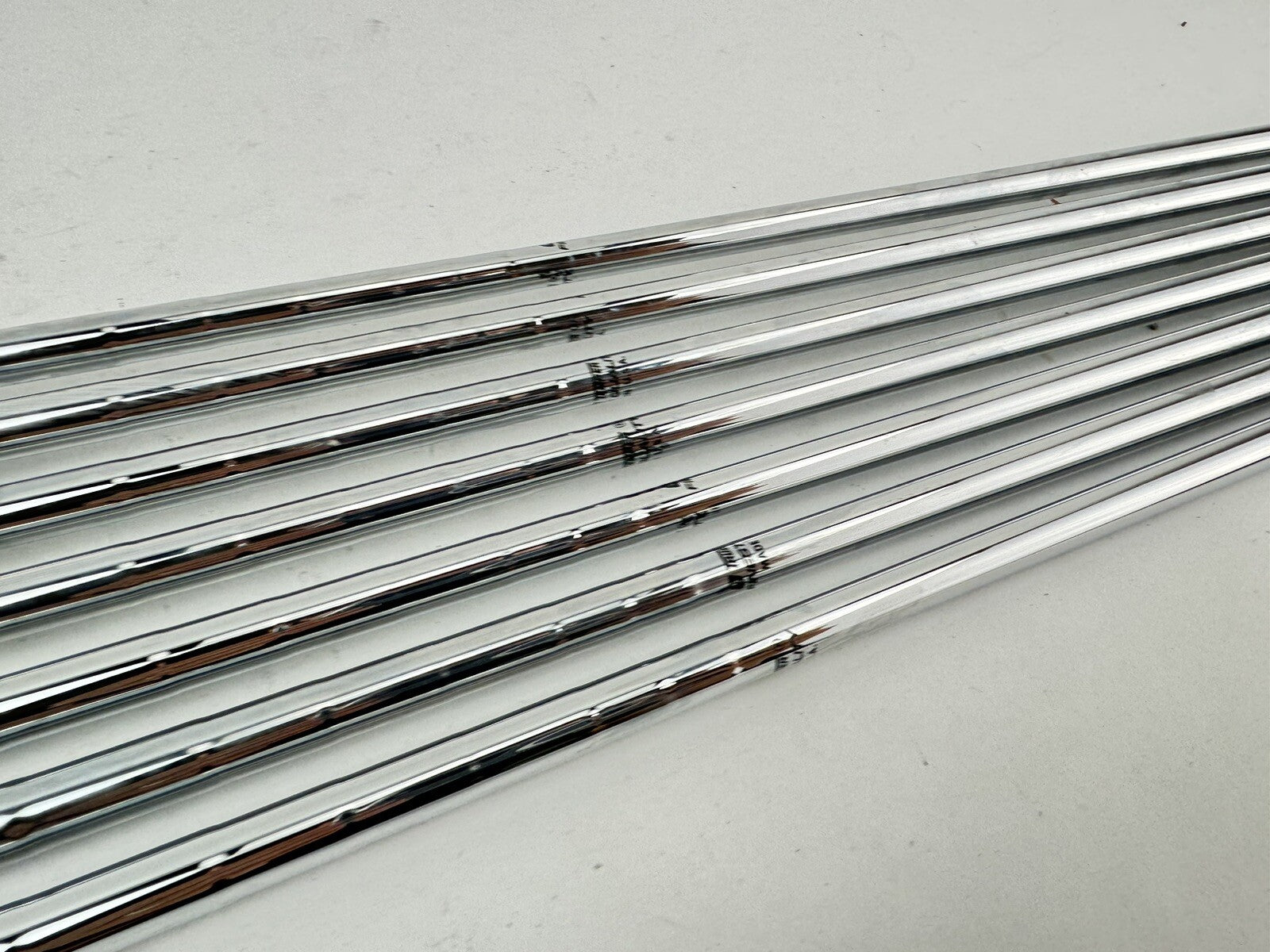 Senior Iron Shaft Set True Temper Steel (7) 0.370 Parallel /New /Grips /316755