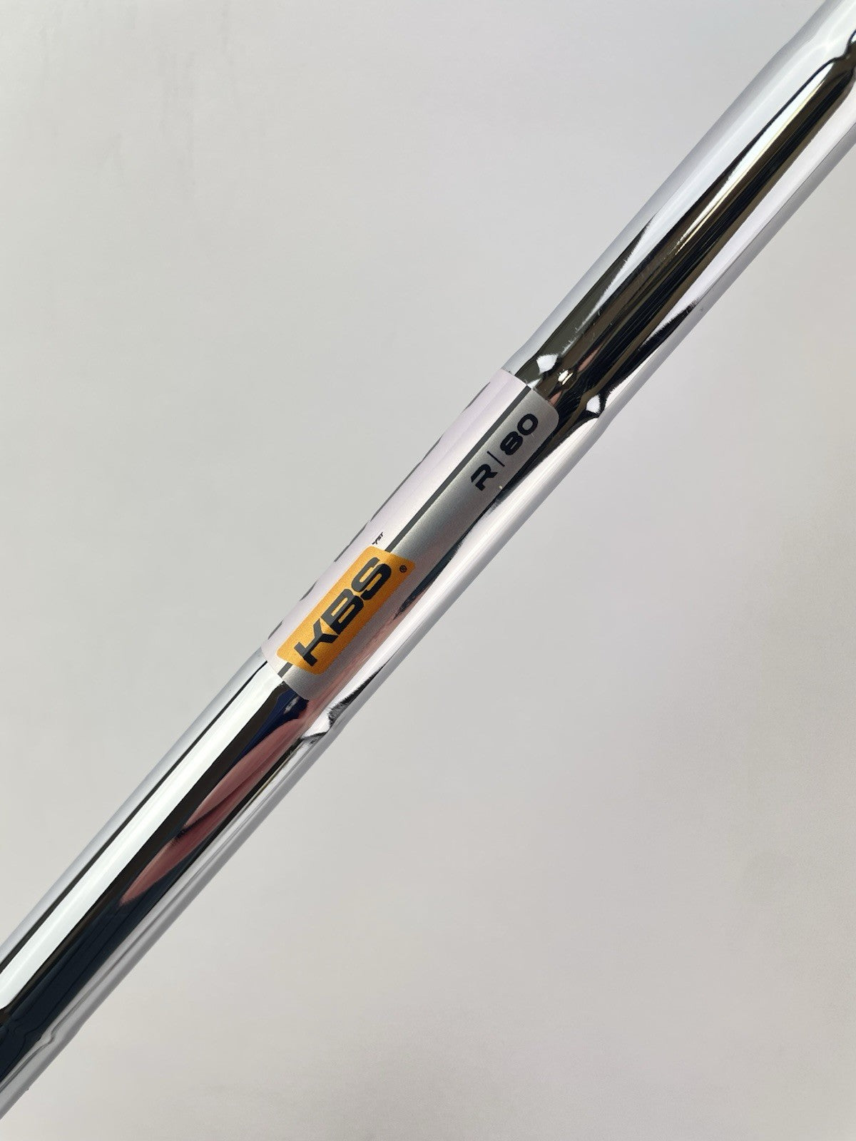 KBS Max 80 Iron Shaft Regular Flex Steel 35” /0.370 Parallel Tip /242125