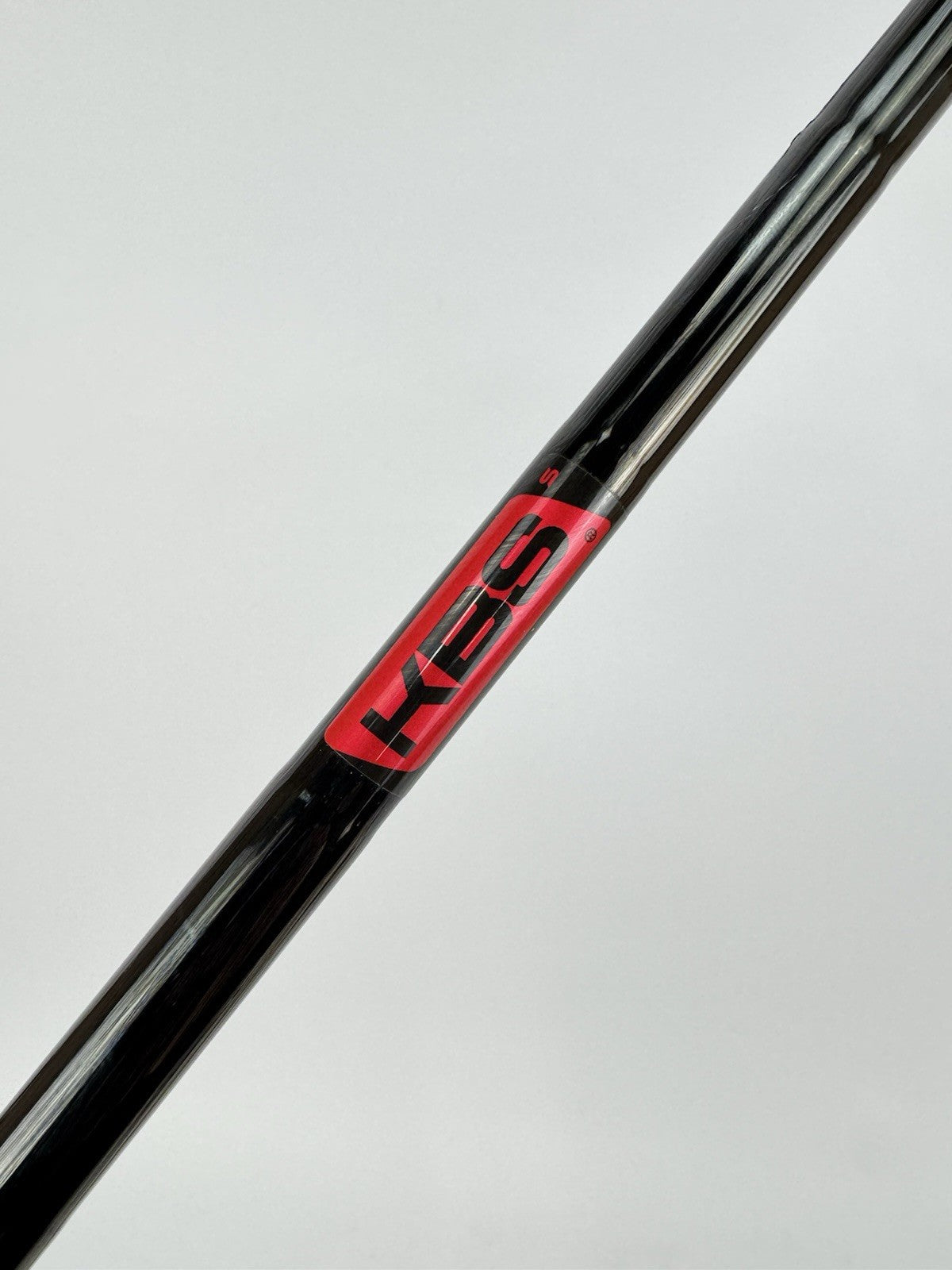 KBS Tour Blackout Iron Shaft Stiff Flex Steel 35.25” /0.355 Tapered /316920