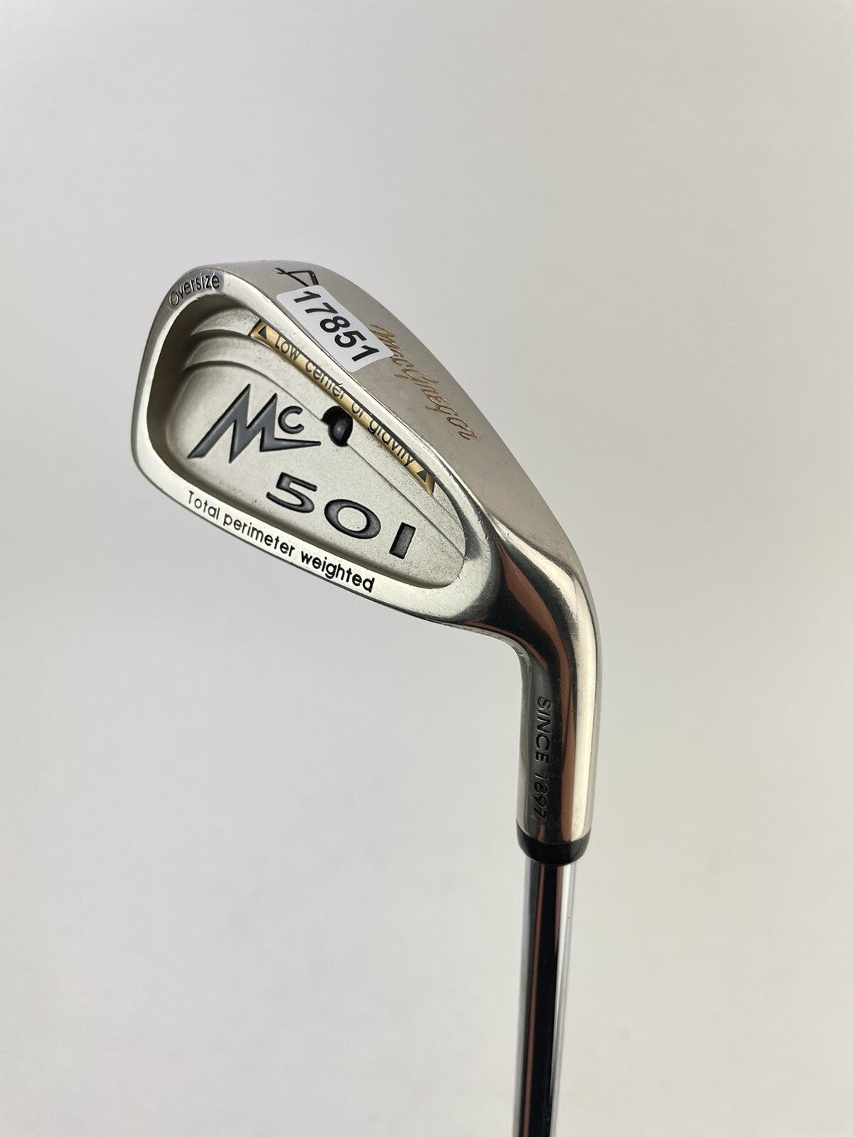 MacGregor Oversize 4 Iron Mc501 Regular Steel /Right Handed /New Grip /1785117