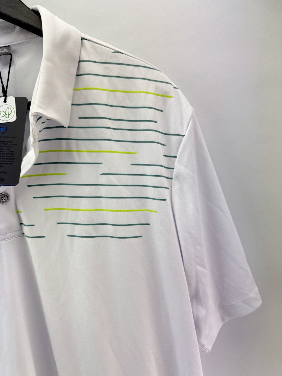 Ping Golf Mens Polo Shirt Portman UK XL /Short Sleeve /White /New /286595