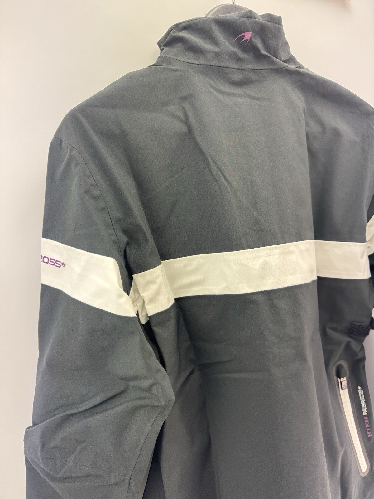 Ladies Benross Pearl Hydro Pro Black Rain Jacket UK Size 10/ Brand New/ 309279