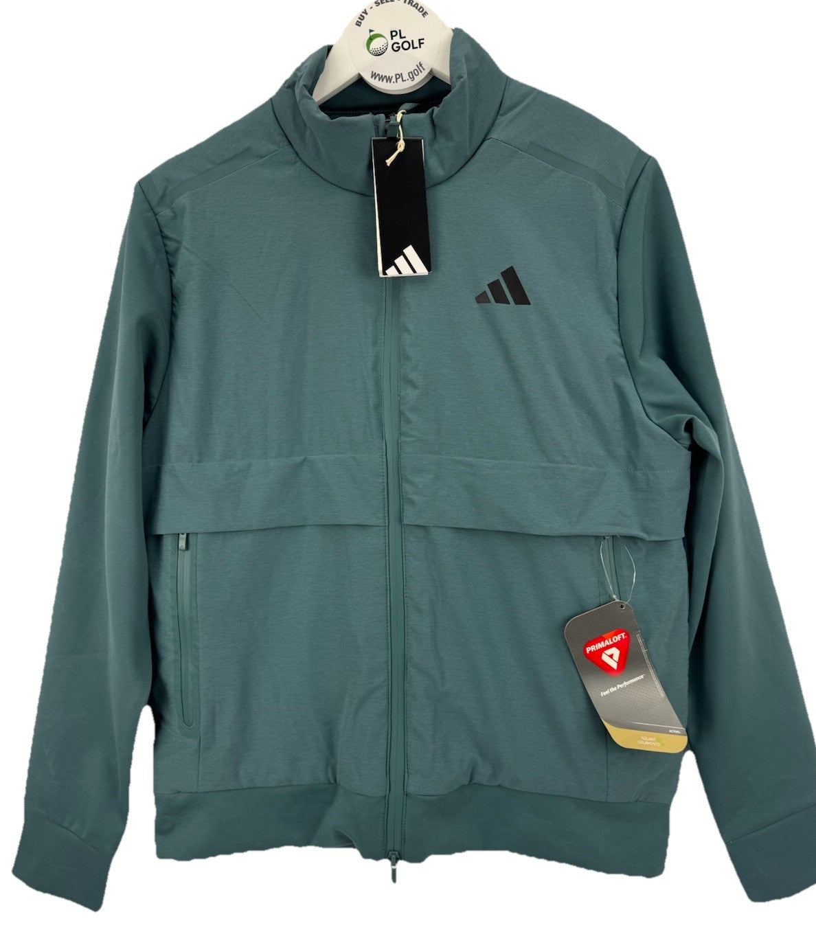 Mens Adidas Ultimate365 Tour Frostguard Jacket Size Small Aqua Full Zip/327341