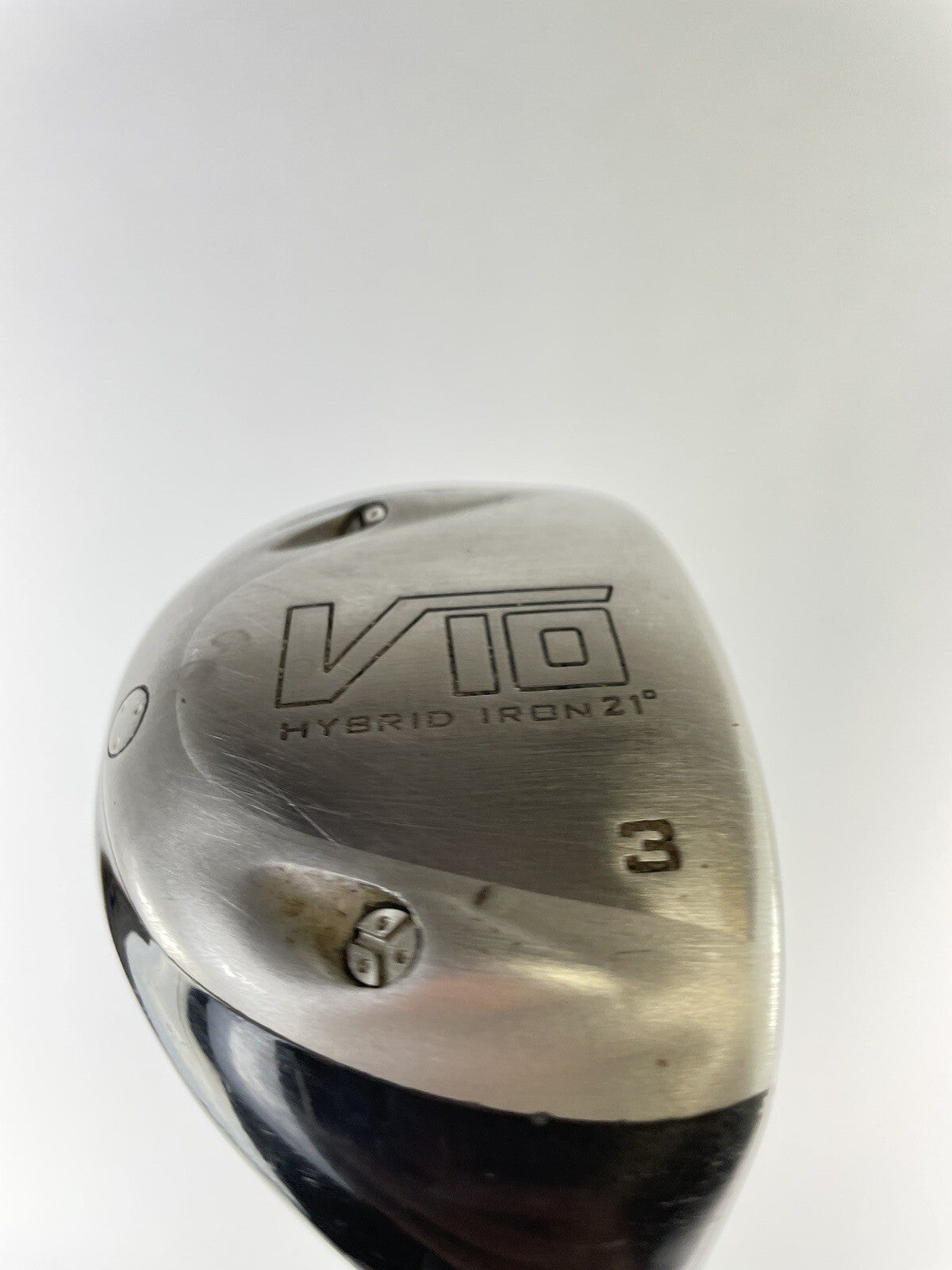 V10 Golf Hybrid 3 Iron 21* Regular Graphite /Right /New Grip /Headcover /133382