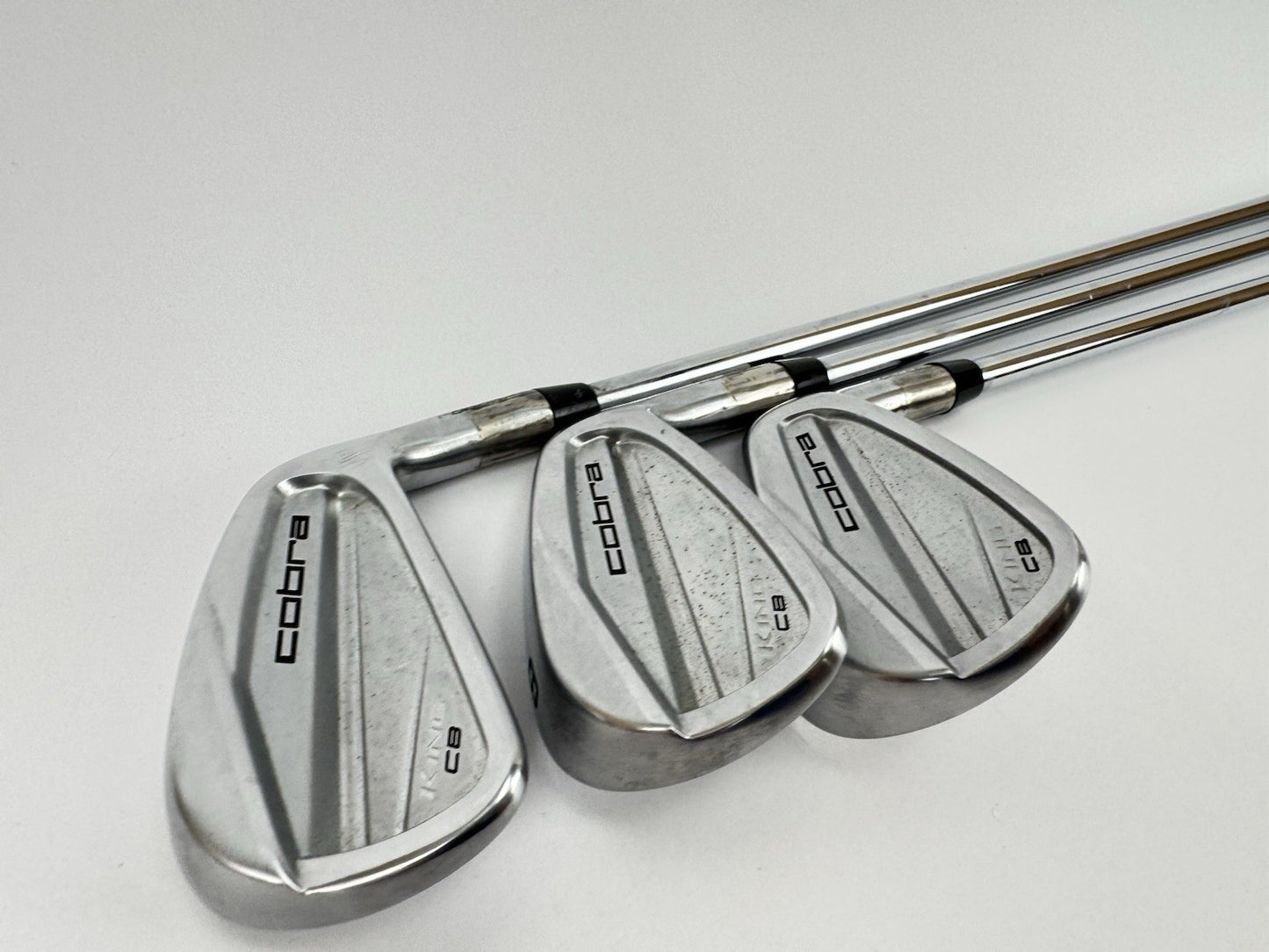 Cobra King CB Irons 6, 8 + PW Project X Rifle 6.0 Steel /Right/New Shafts /326532