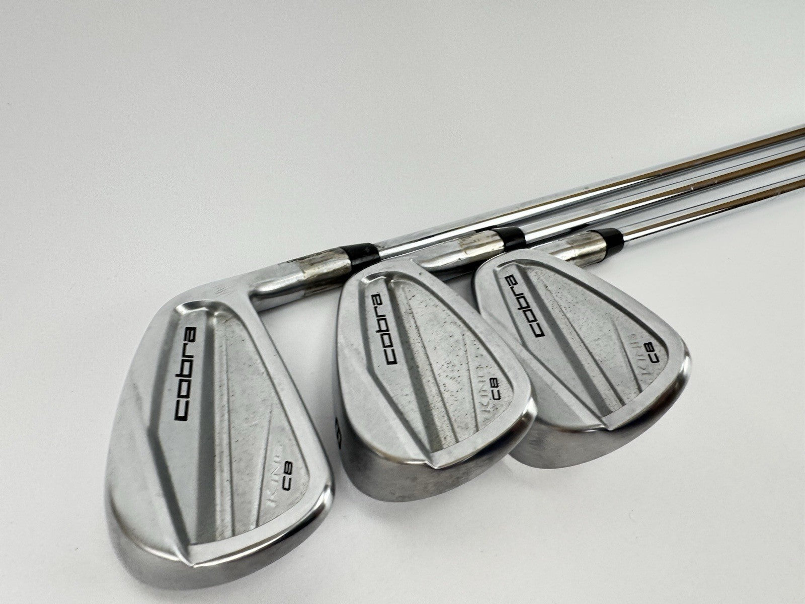 Cobra King CB Irons 6, 8 + PW Project X Rifle 6.0 Steel /Right/New Shafts /326532