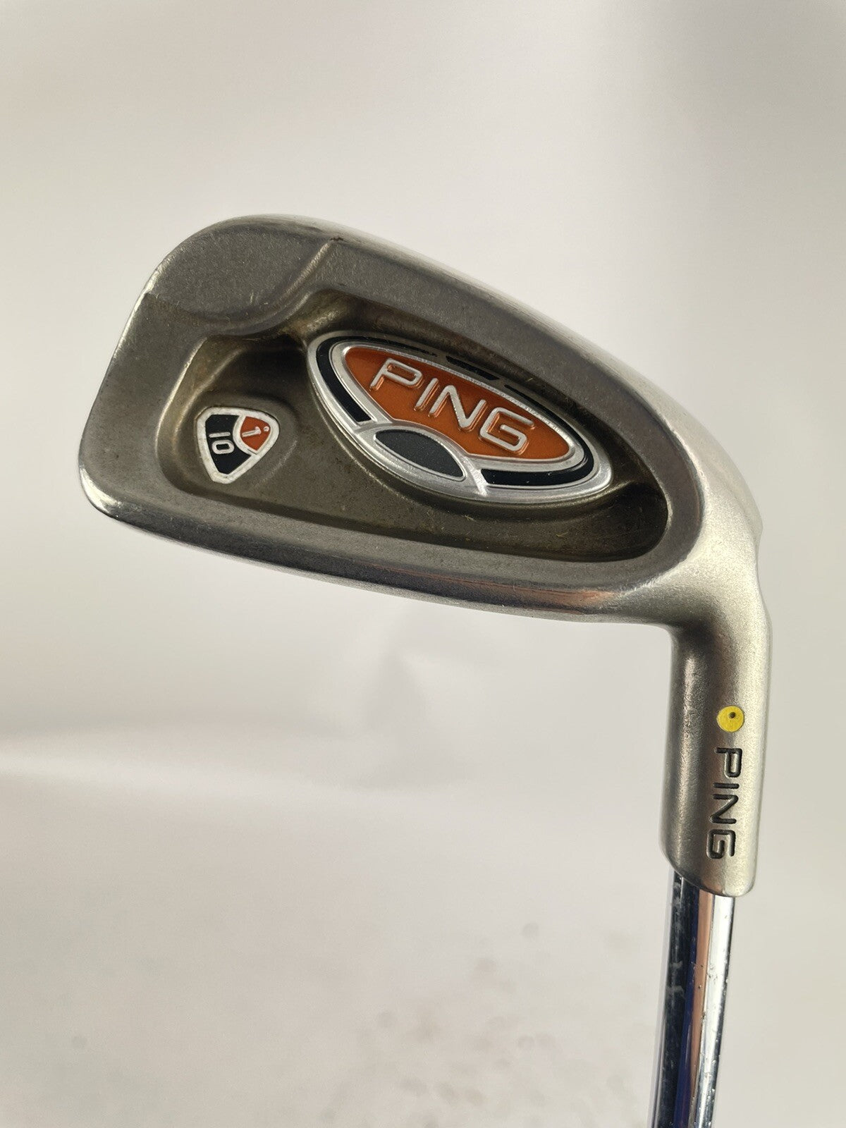 Ping i10 7 Iron Yellow Dot Awt Stiff Flex Steel /Right /New Grip /Right /52580