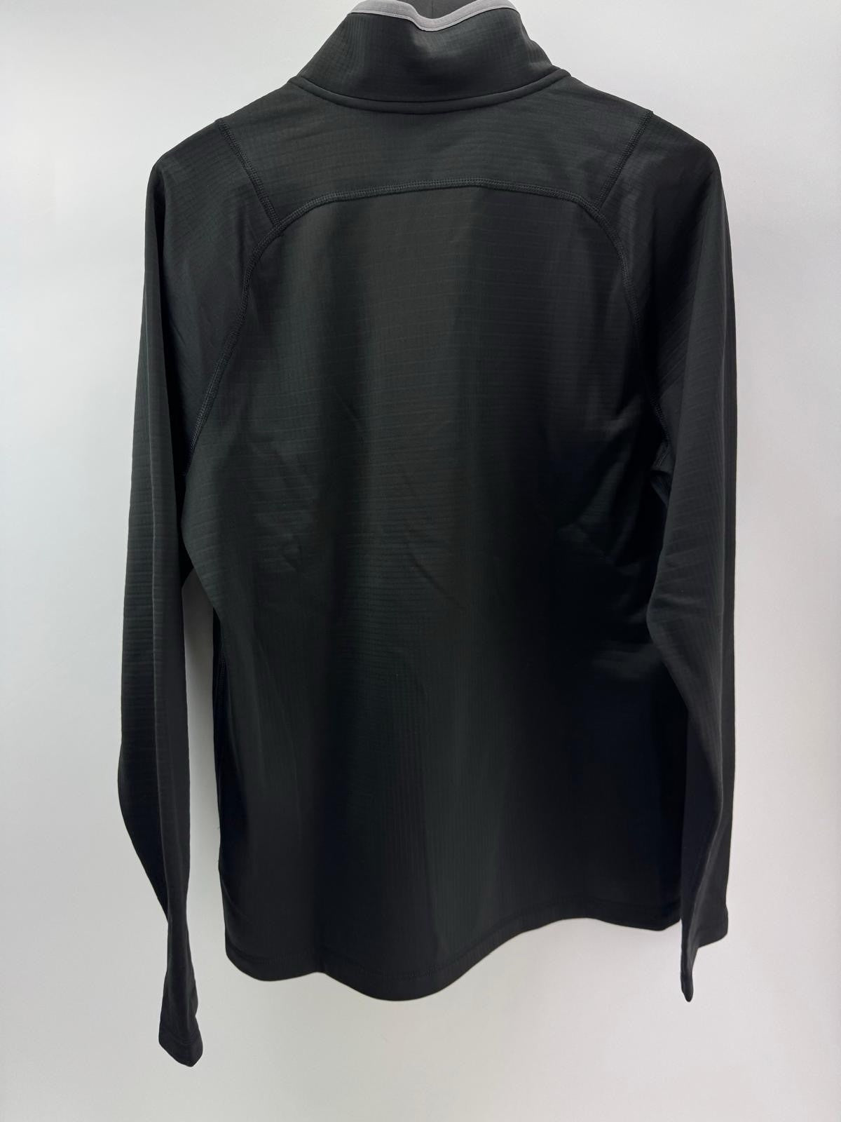 Puma Golf Mens Pullover Waffle Fleece 1/4 Zip UK Medium /Black /New / 306517