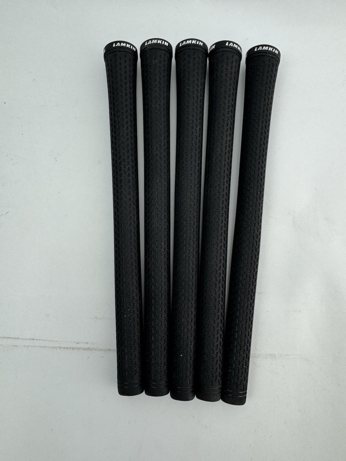 Lamkin Crossline 360 Golf Grips (5) Mens Standard /Black/White /Pulled /301160
