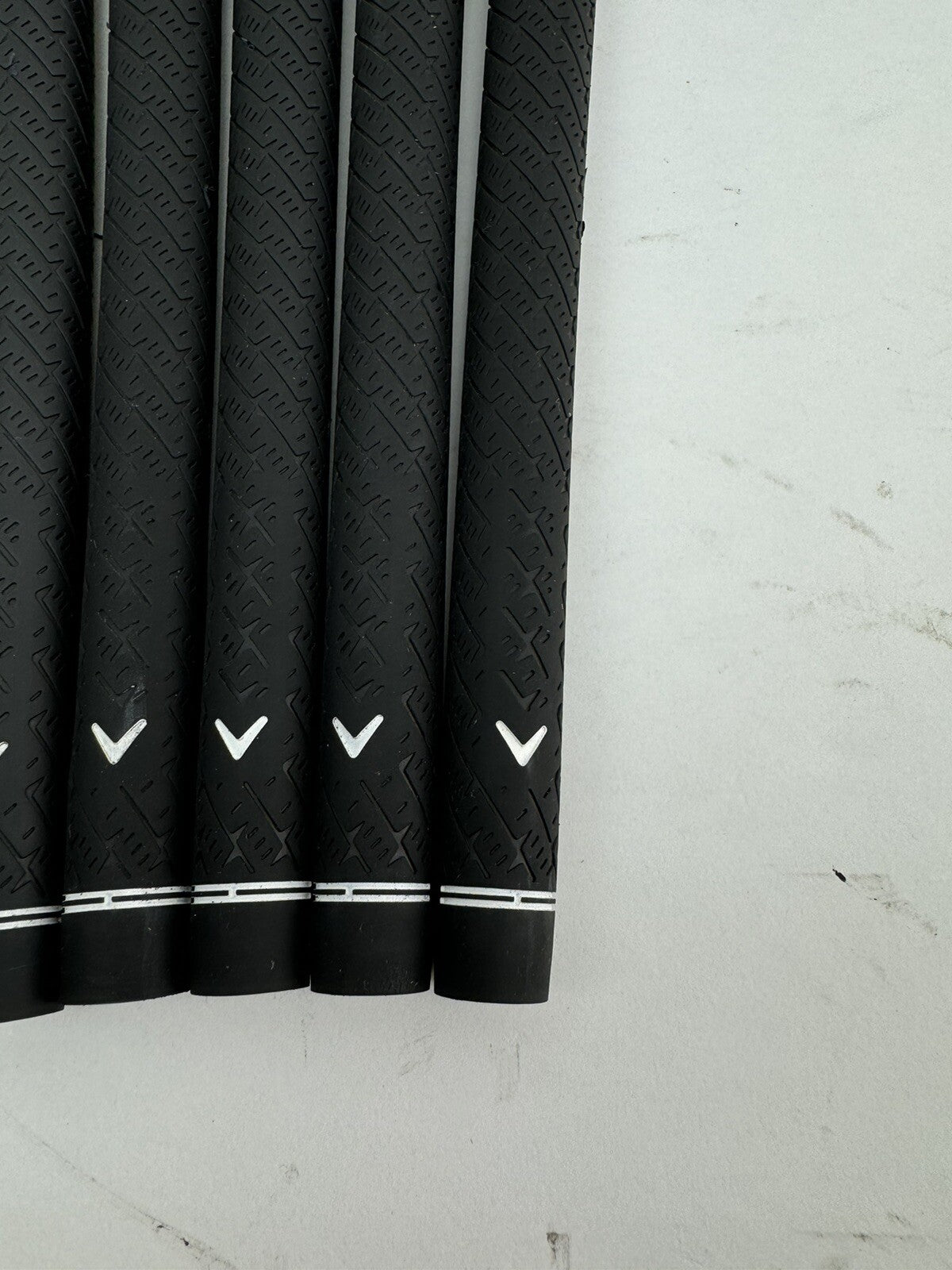 Golf Pride Z-Grip Golf Grips (5) Callaway /Standard /Black /White /Pulled /342002
