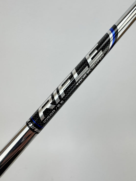 Project X Rifle Iron Shaft 5.5 Regular Flex Steel 105G 35 /0.370 /339060