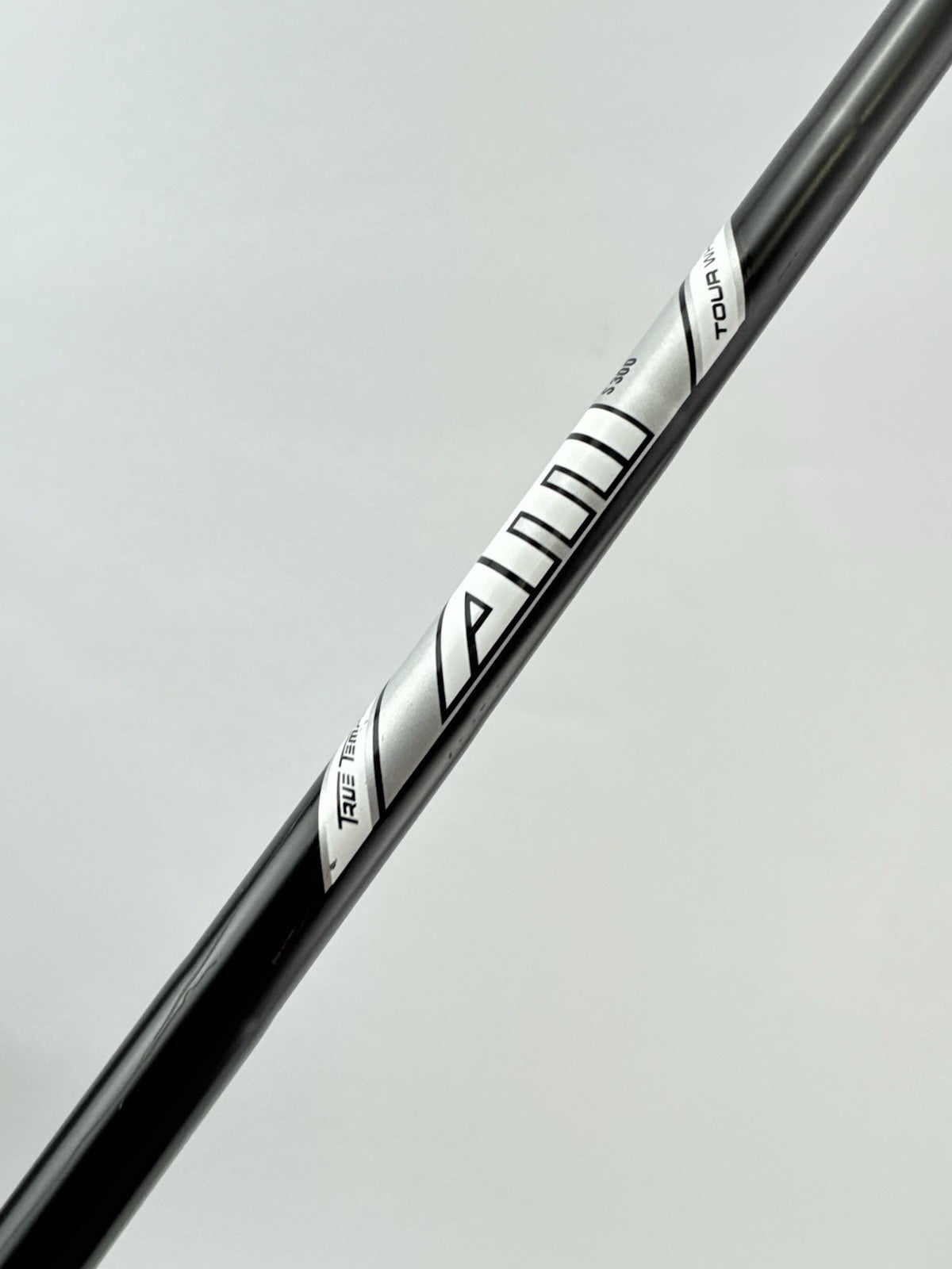 AMT Tour White Iron Shaft S300 Stiff Steel Blackout 35.625” 0.355 Tapered /285744