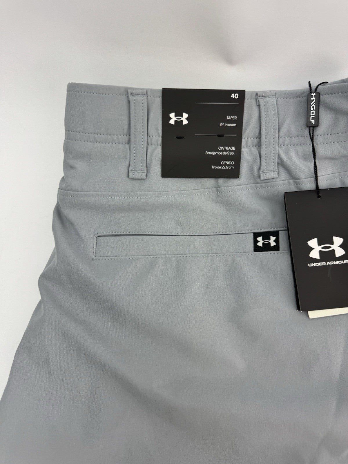 Under Armour Golf Short Drive Taper W40 /Grey /Taper /New /285191