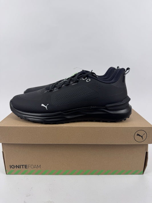 Puma IGNITE Elevate X Golf Shoes Men's Size UK 7.5 Black Waterproof/320260