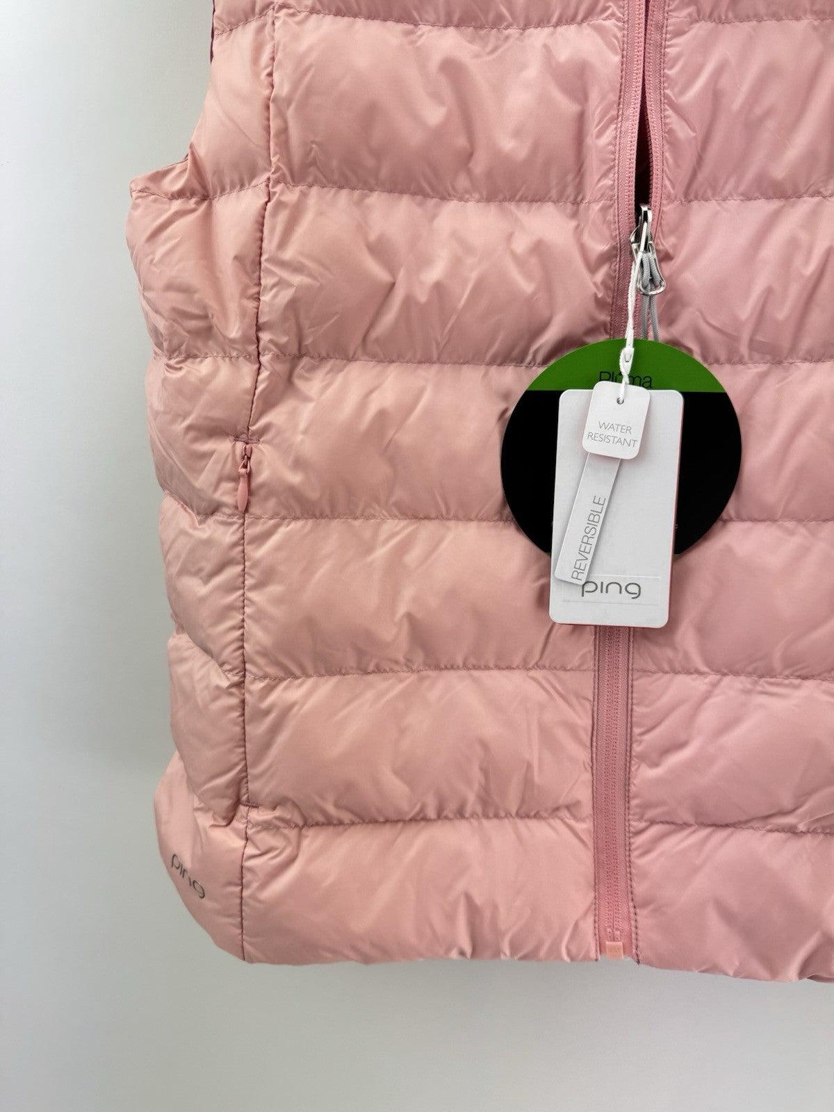 Ping Golf Ladies Gilet Samantha Reversible Insulated UK 8 /Pink /New /280821