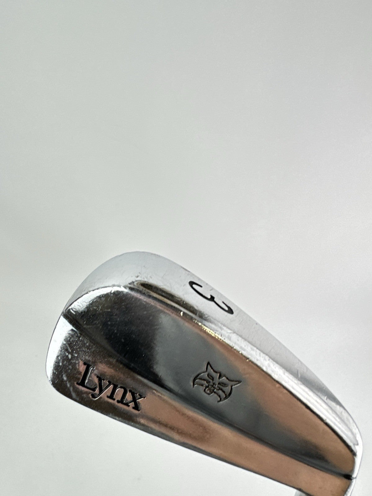Lynx Forged 3 Iron Tour Blade KBS Tour Stiff Steel +1/2” /Right /New Grip /311512