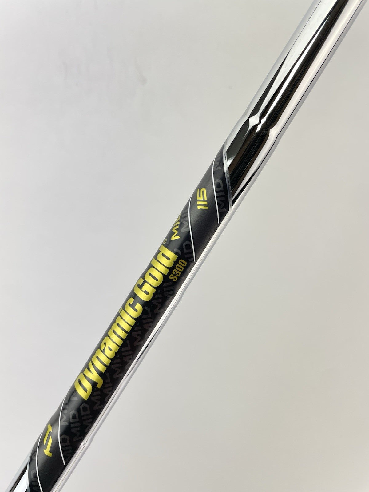 Dynamic Gold Mid Iron Shaft 115 Stiff Flex Steel 36.25 /0.355 Tapered /257858