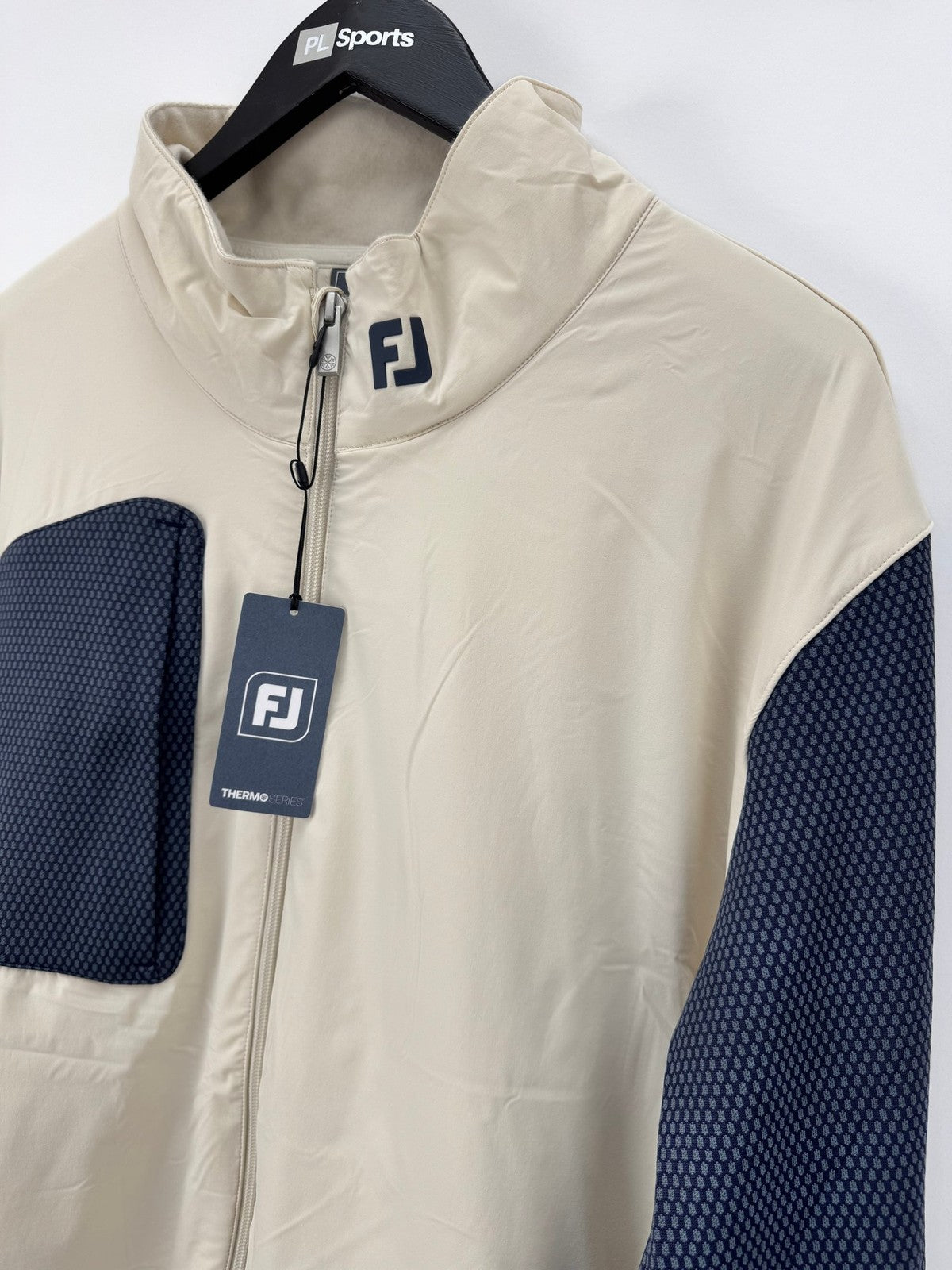 FootJoy Thermo Series Hybrid Jacket Men’s Size XL Stone Charcoal/337571