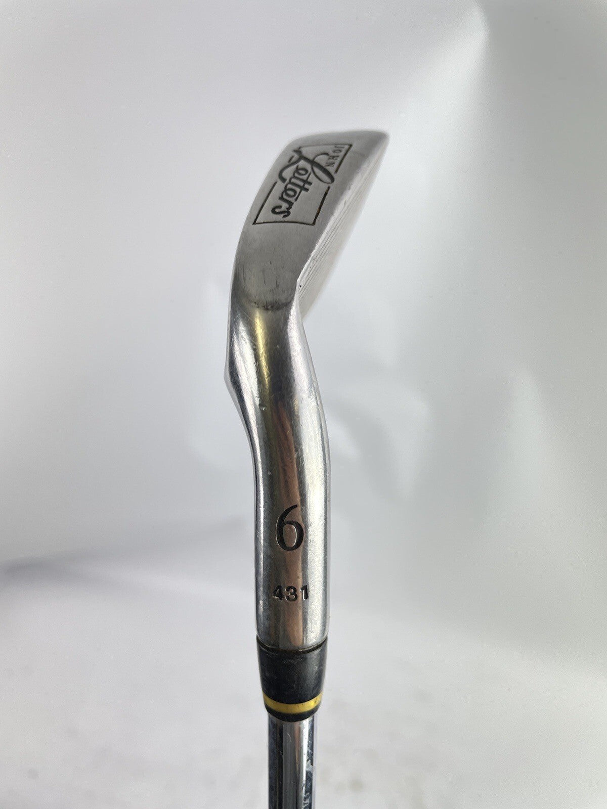 John Letter 6 Iron Trilogy 2000 Regular Steel /Right Handed /New Grip /56045