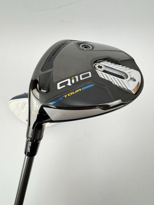 Taylormade Qi10 Tour 3 Wood Left Handed Helium F4 Stiff Graphite /344460