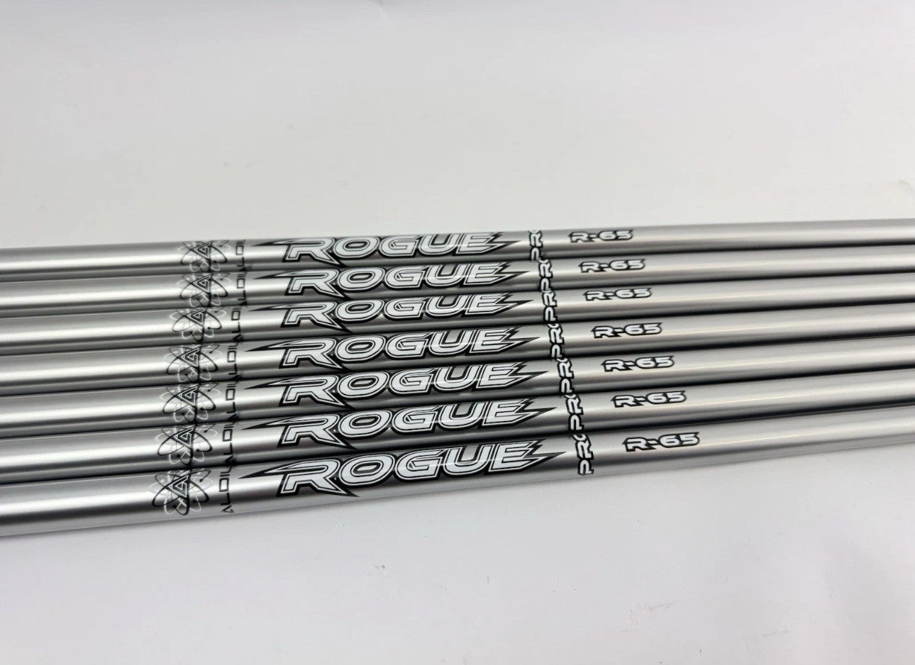 Aldila Rogue Pro Iron Shaft Set (7) 65 Regular Flex Graphite Shafts /New0