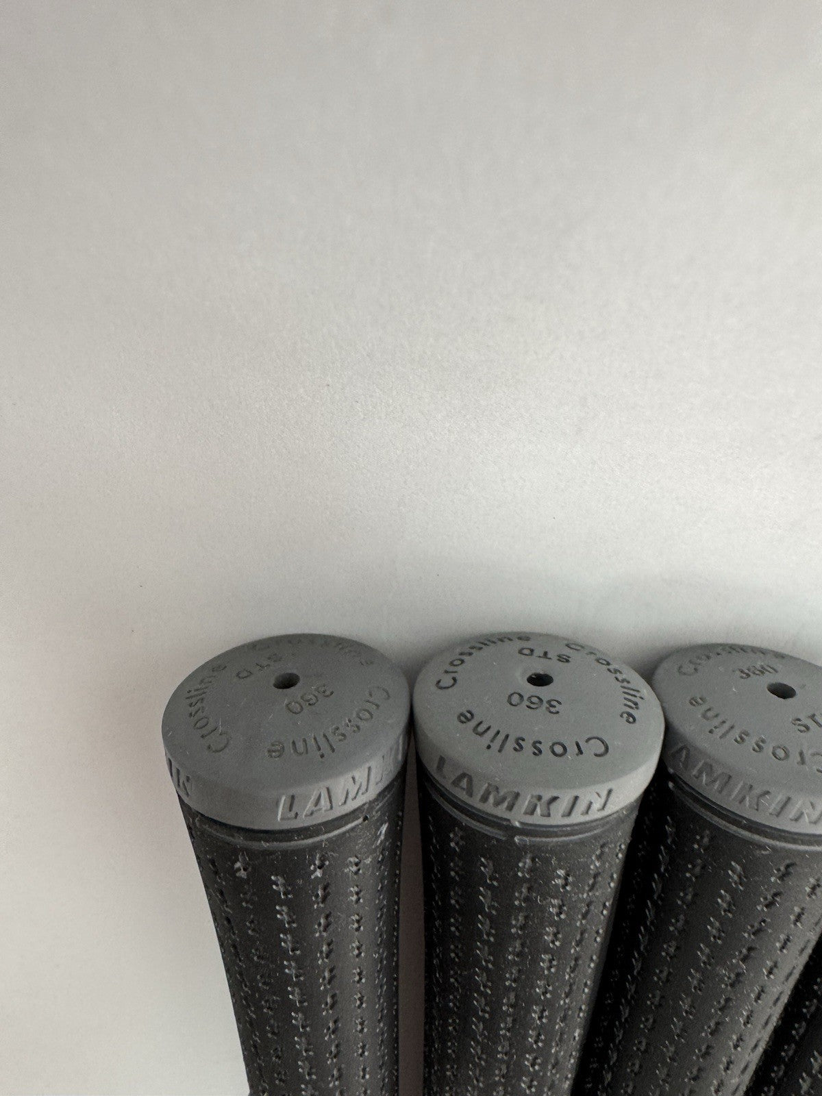 Lamkin Crossline Golf Grips (4) 360 Standard /Black/Grey /Pulled /300395