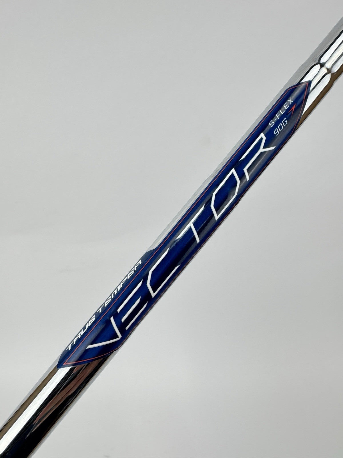 True Temper Vector Iron Shaft 90G Stiff Flex Steel 36” /0.370 Parallel /350320