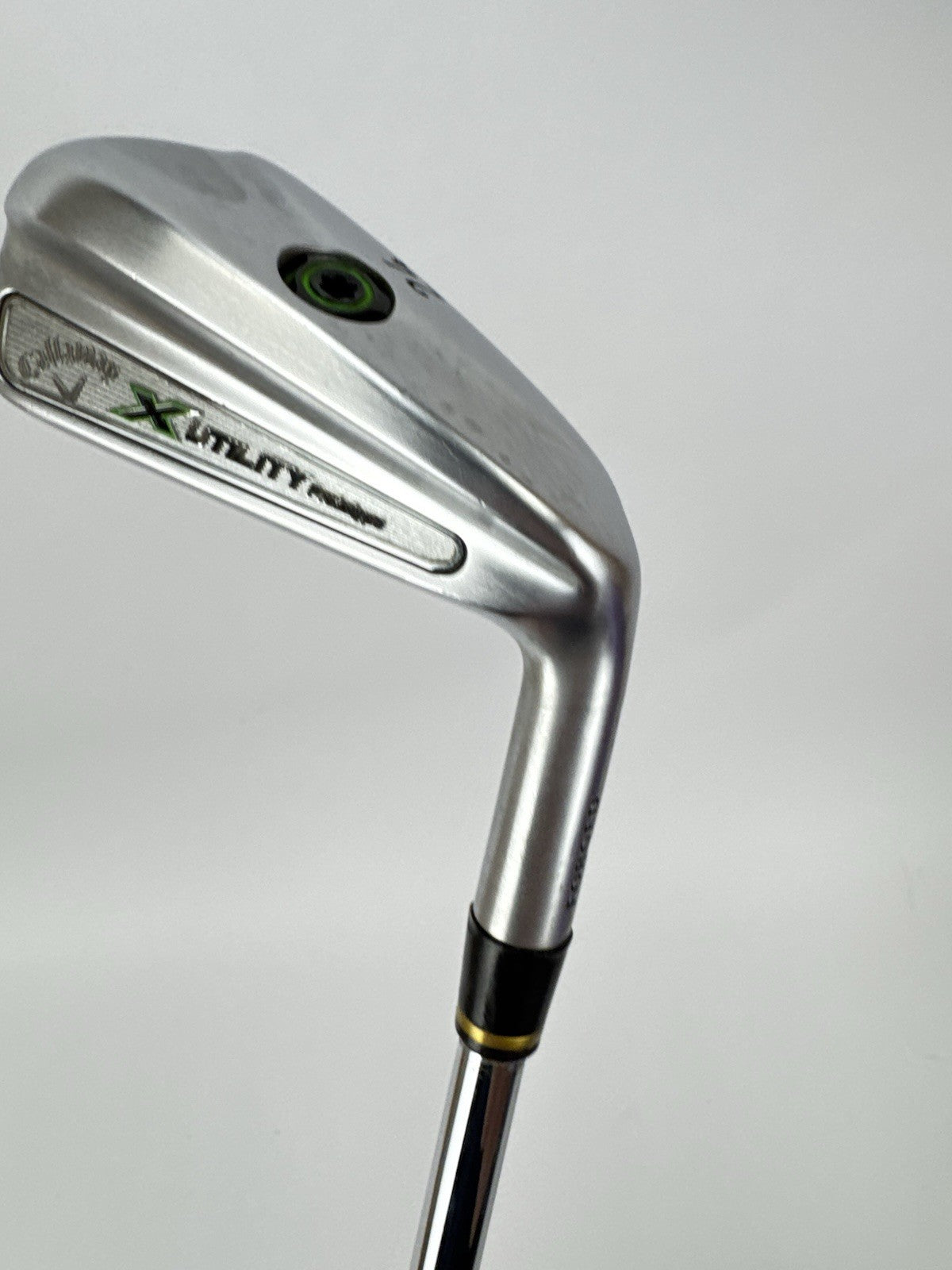 Callaway X Utility Iron 24* Prototype S300 Stiff Flex Steel +1” /Right /343155