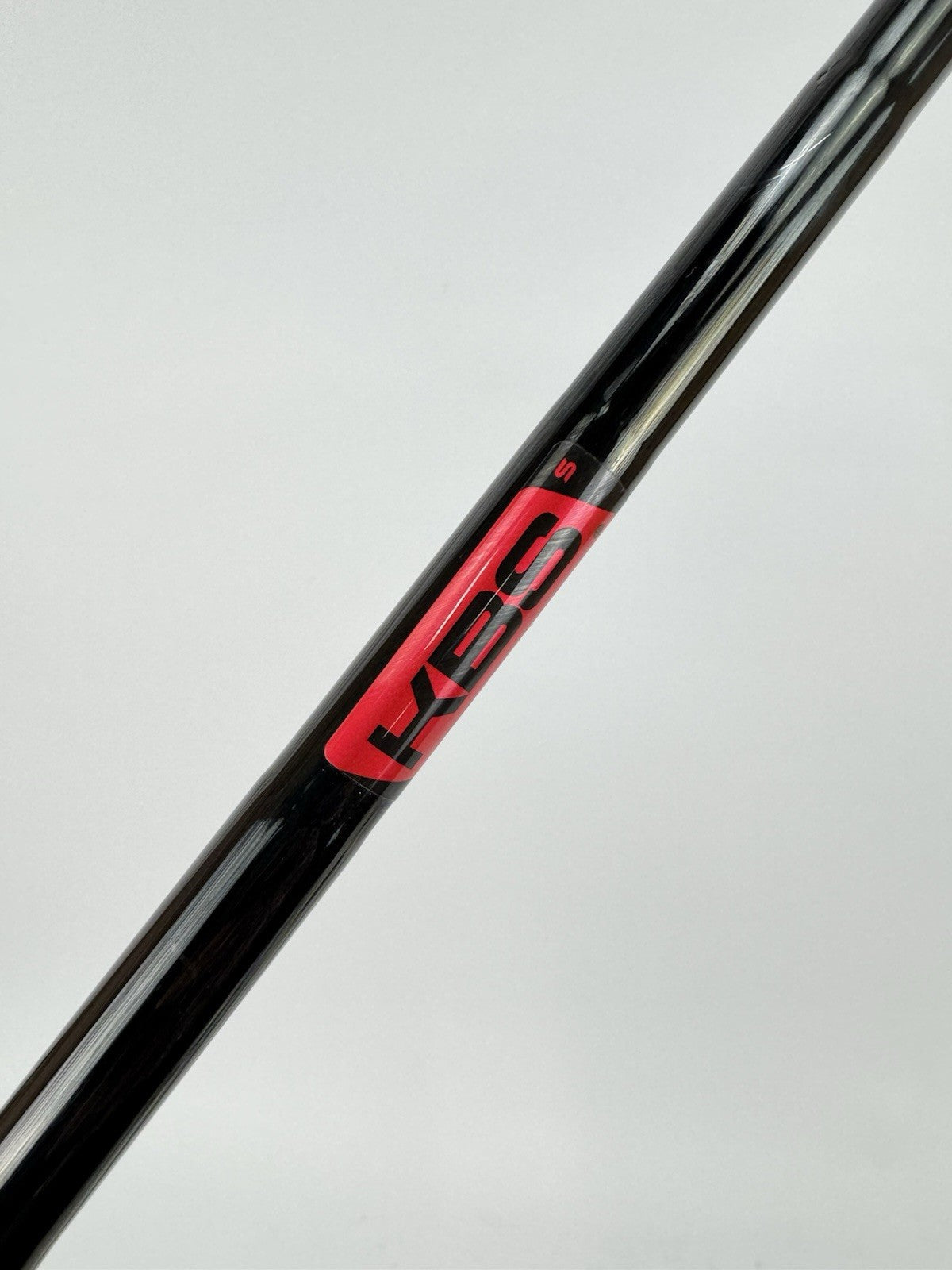 KBS Tour Blackout Iron Shaft Stiff Flex Steel 35.25” /0.355 Tapered /316921