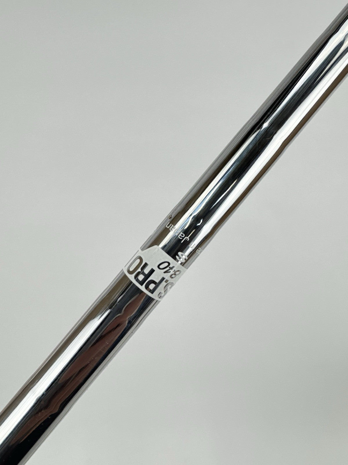 Nippon 840 Iron Shaft Stiff Flex Steel 35.5” /0.370 Parallel Tip /320033