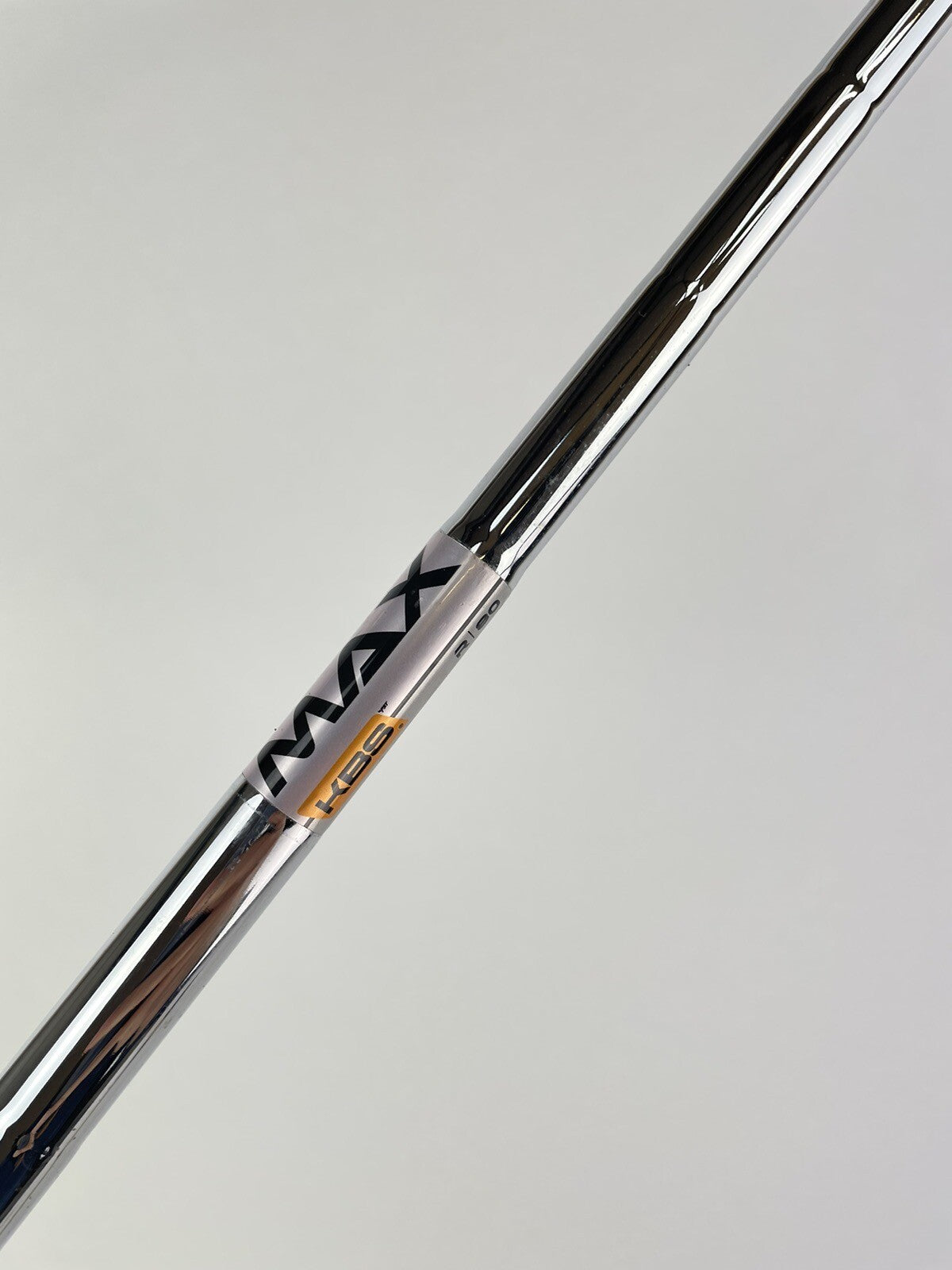 KBS Max Iron Shaft 80 Regular Flex Steel 36” /0.370 Parallel /124630