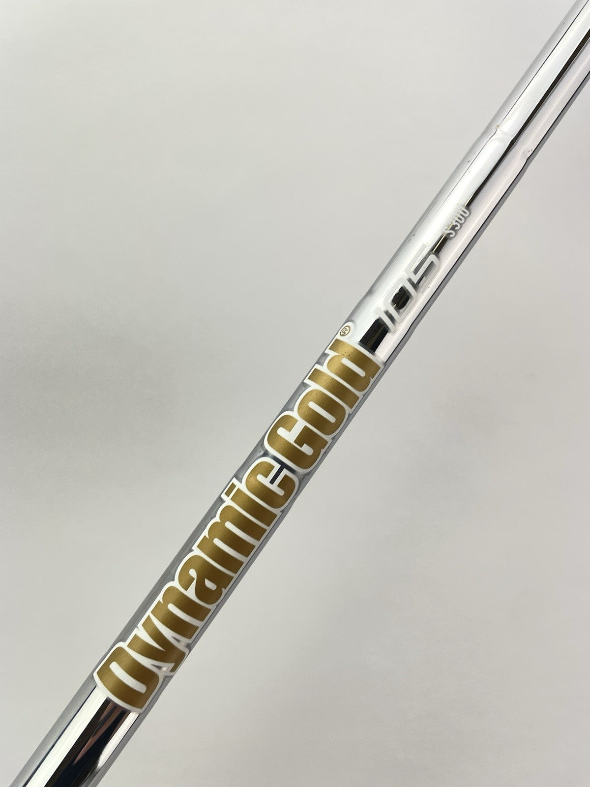 Dynamic Gold 105 Iron Shaft S300 Stiff Flex Steel 35.25 /0.355 Tapered /293603
