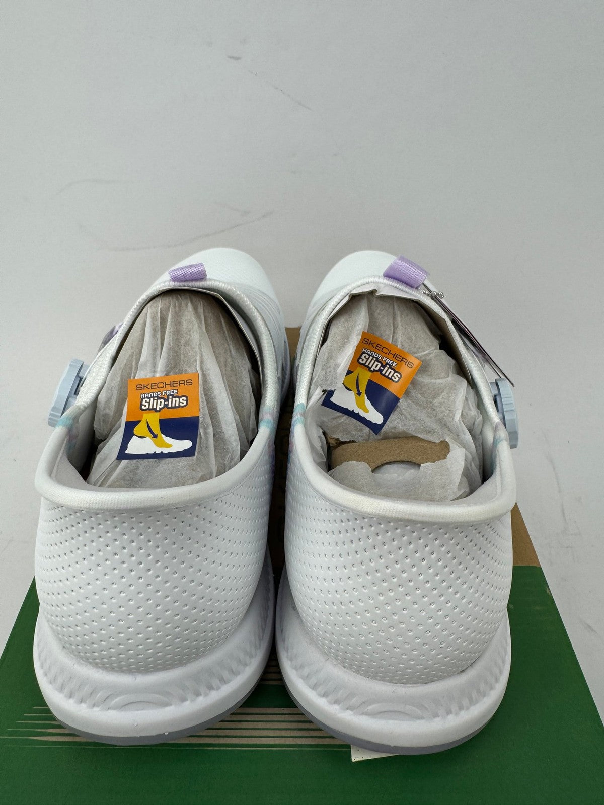 Skechers Go Golf Elite 5 Slip In Women's Size 3.5 White Lavender Arch Fit/349877