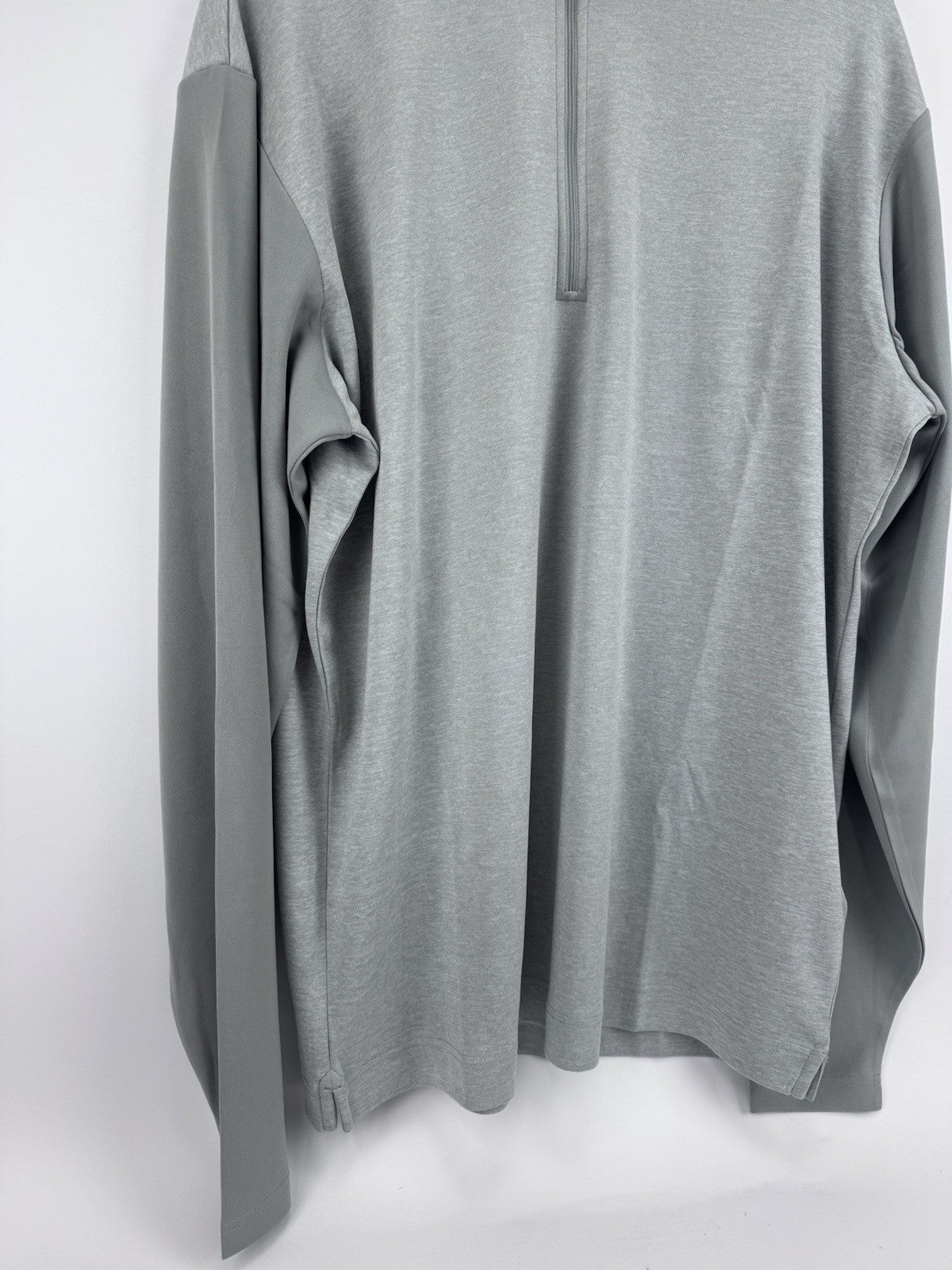 FootJoy Tonal Heather Chill-Out Pullover Mens Size 3XL Grey Long Sleeve/317144