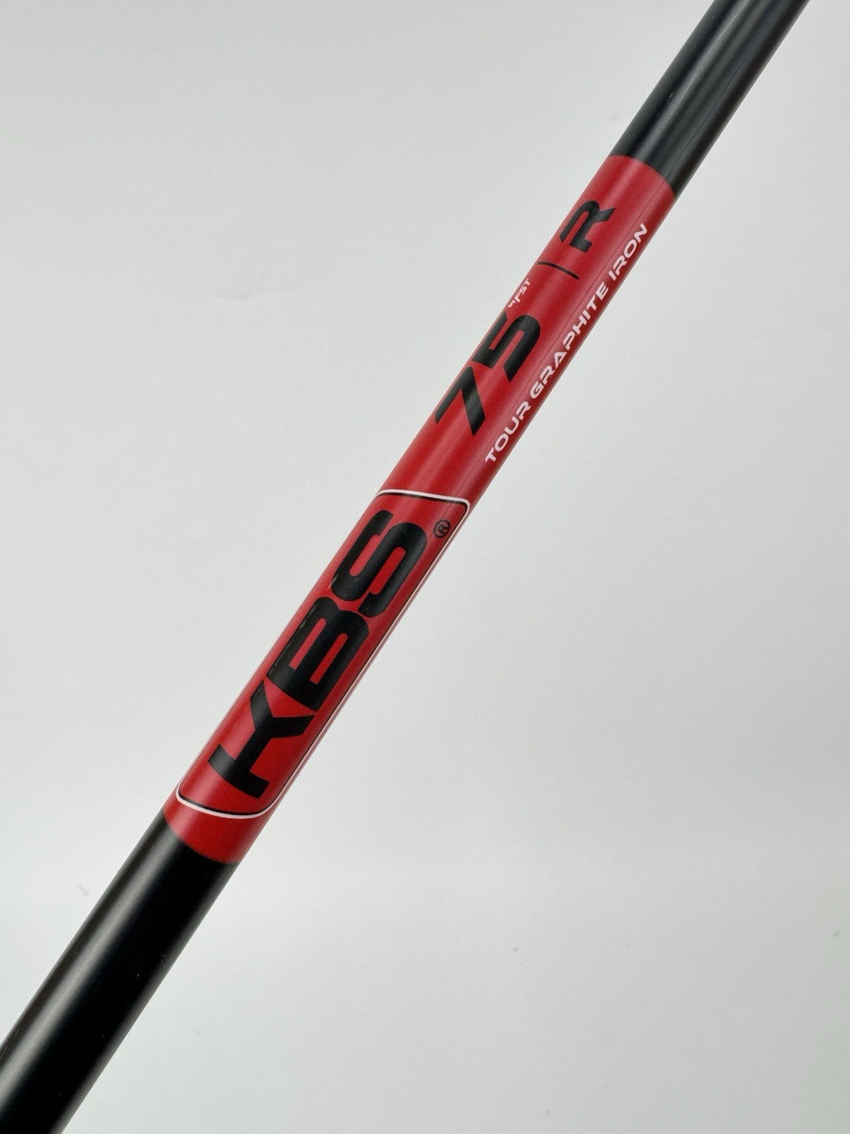 KBS Tour Graphite Iron Shaft 75 Regular Graphite 35.5” /0.355 Tapered /370070