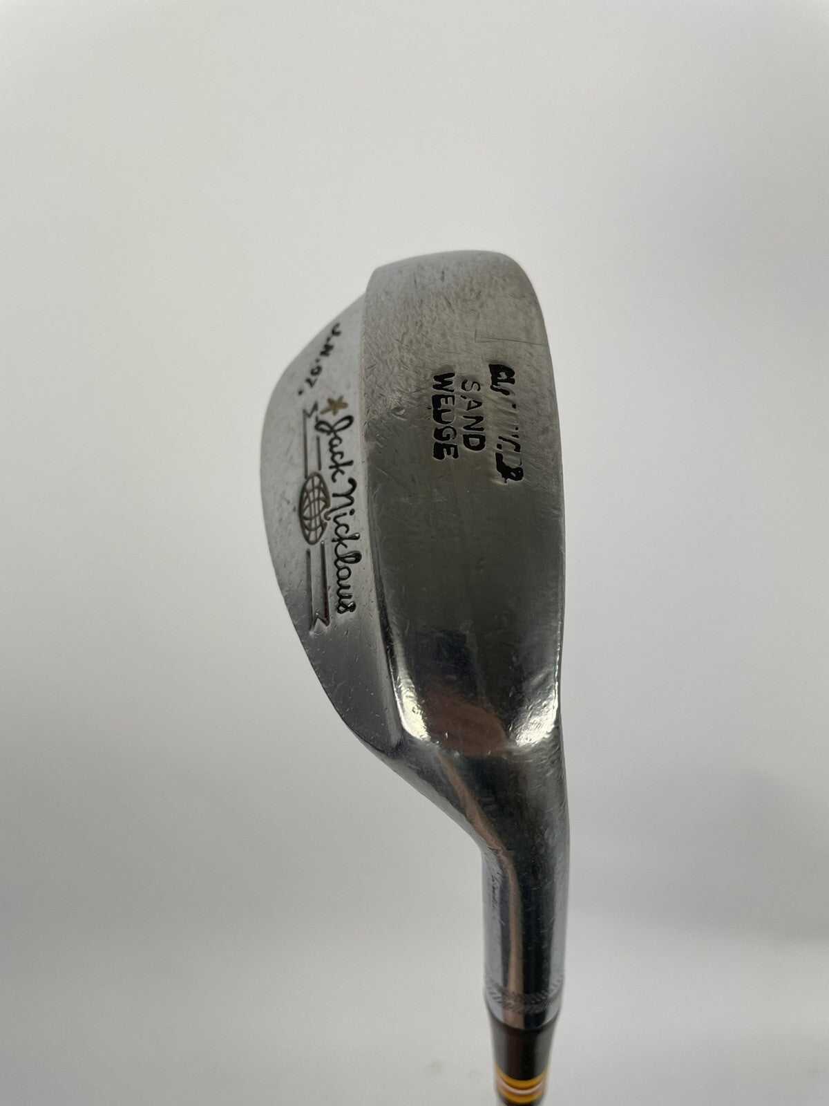 Slazenger Jack Nicklaus Sand Wedge J.S.67 Regular Steel /Right /New Jumbo Grip3
