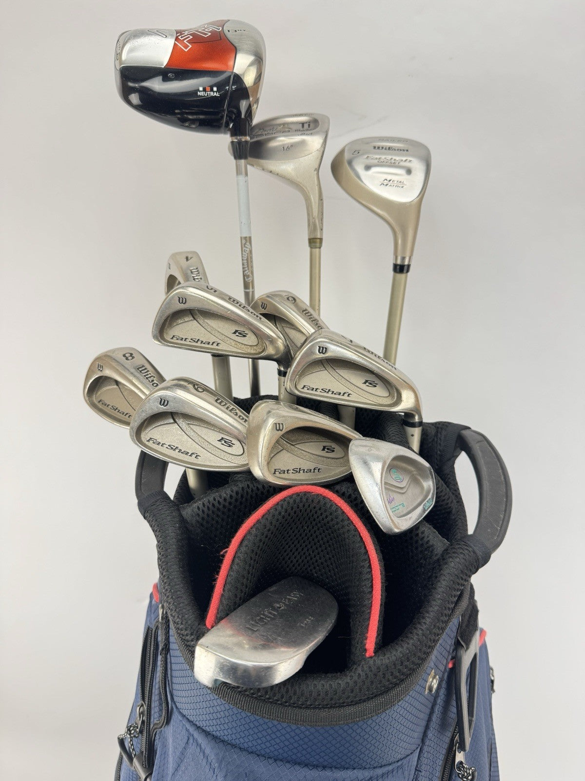 Ladies Golf Package Set Callaway/Wilson 12 Clubs /Right /Bag /New Grips /339883