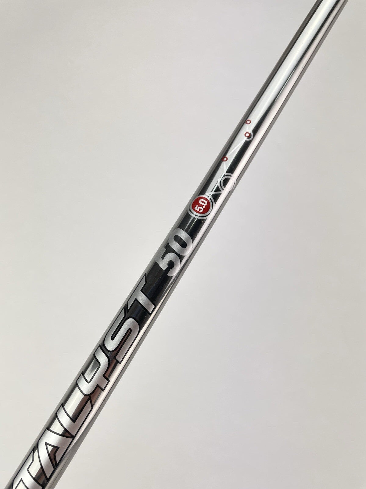 Catalyst 50 Iron Shaft 5.0 Senior Flex Graphite 34.5" /0.370 Parallel /203804